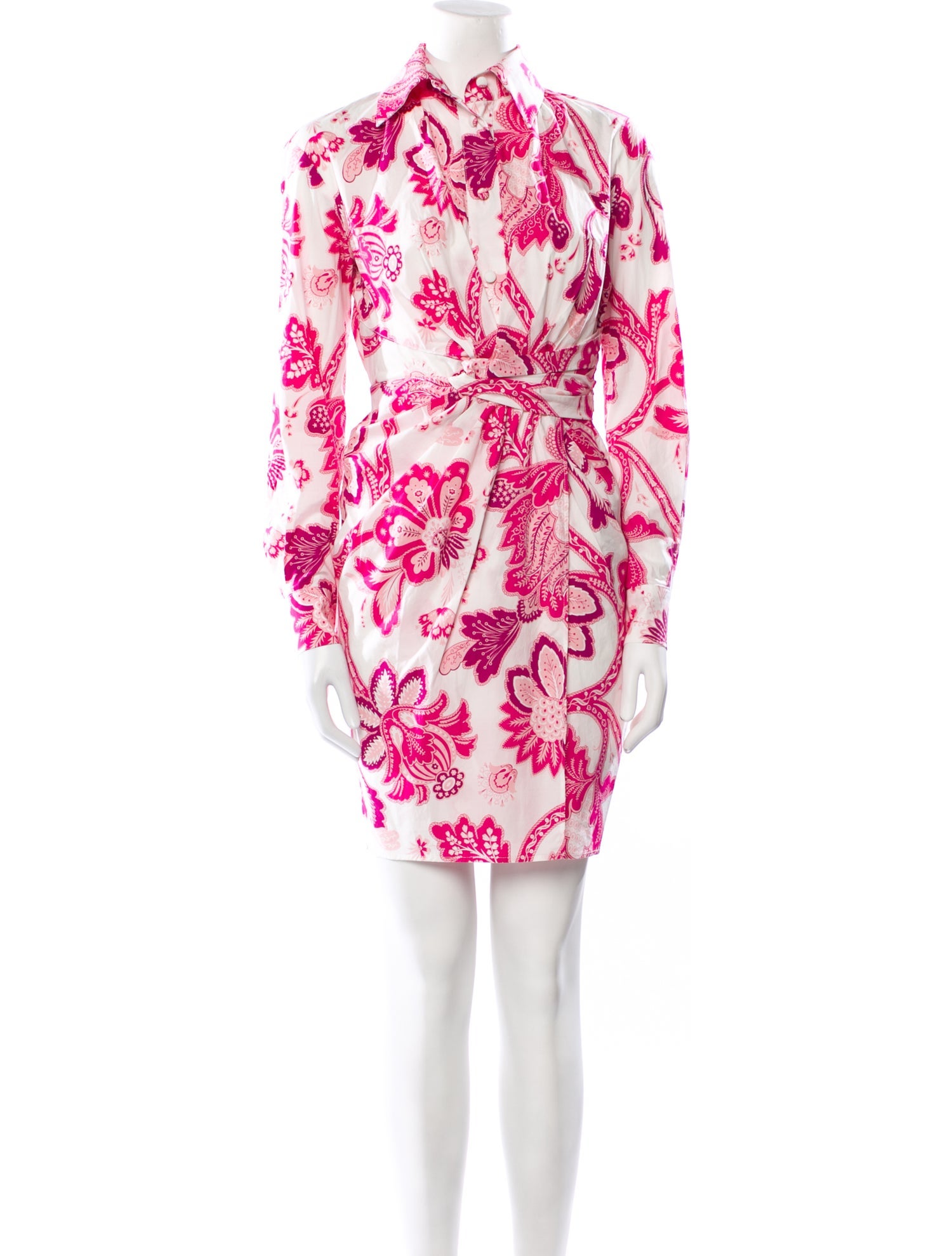 Etro Floral Print Mini Dress