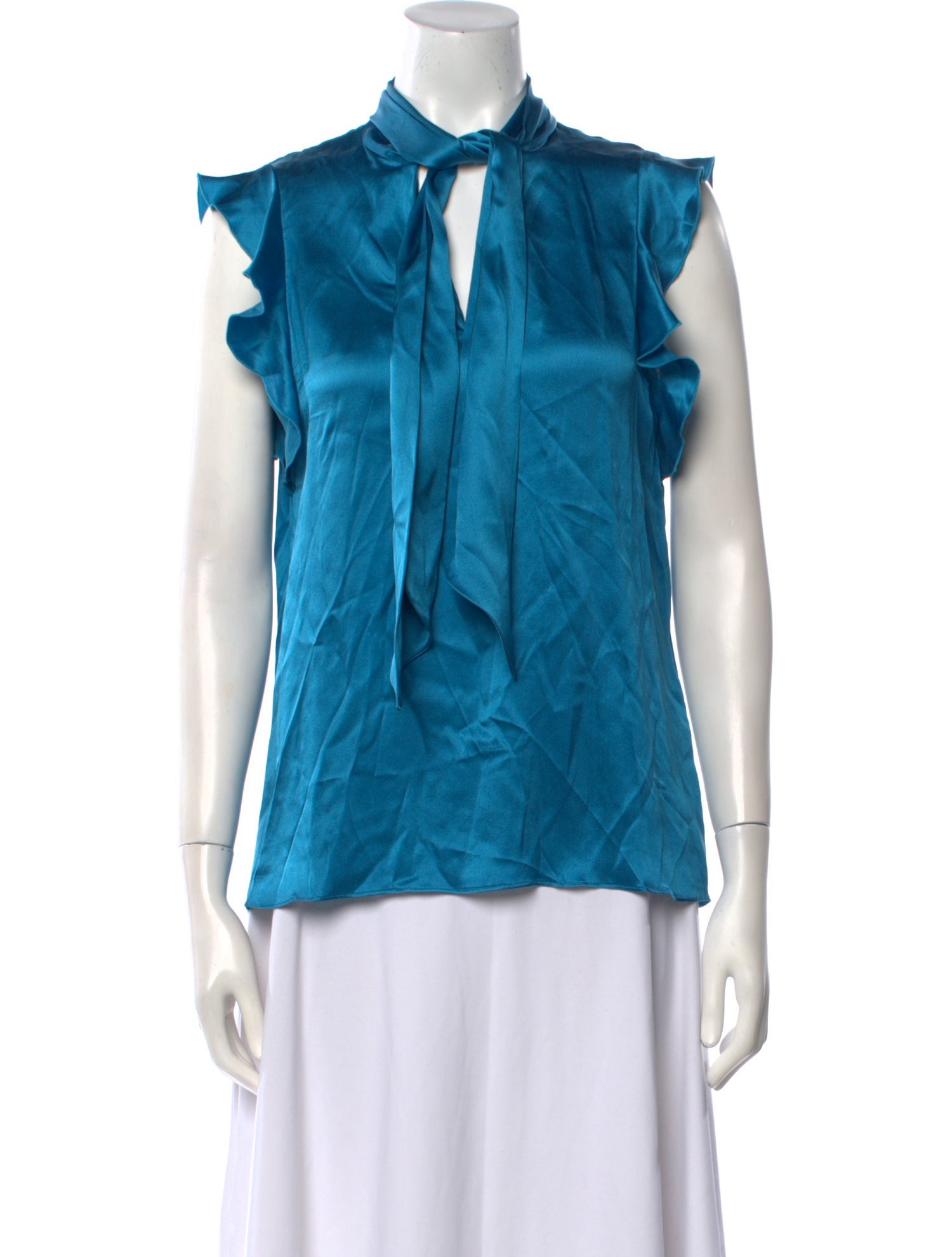 Etro Silk Tie Neck Blouse