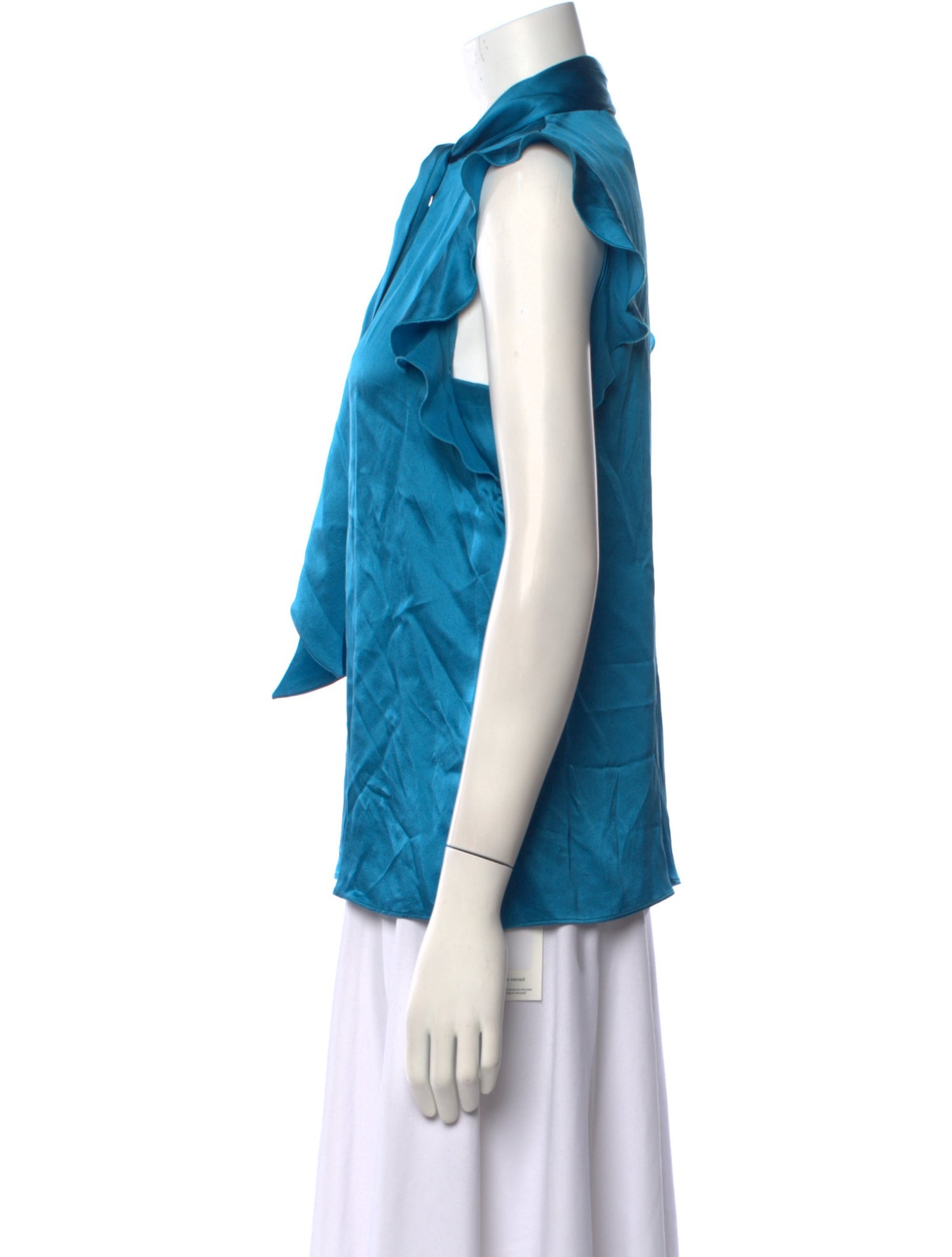 Etro Silk Tie Neck Blouse