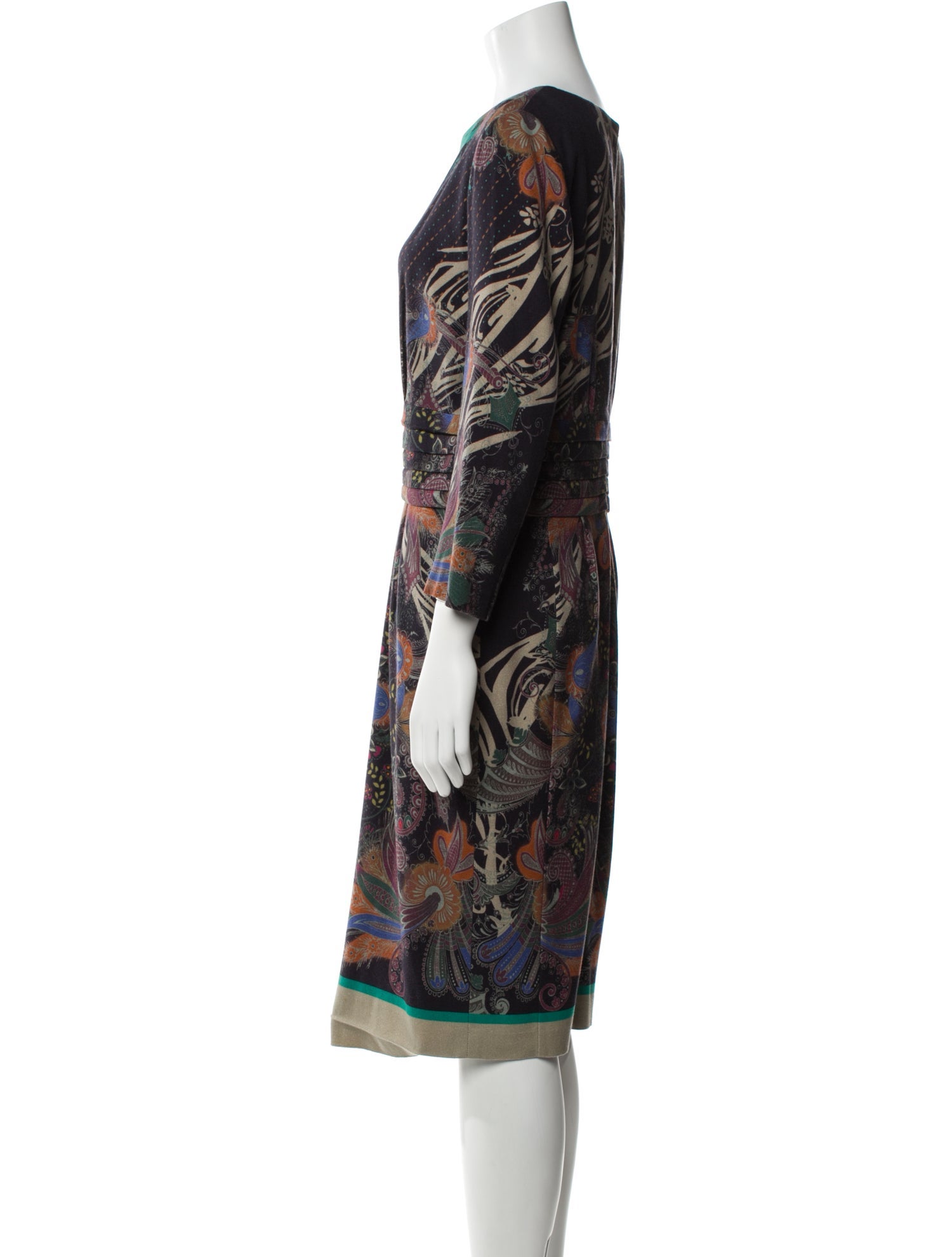 Etro Printed Midi Length Dress