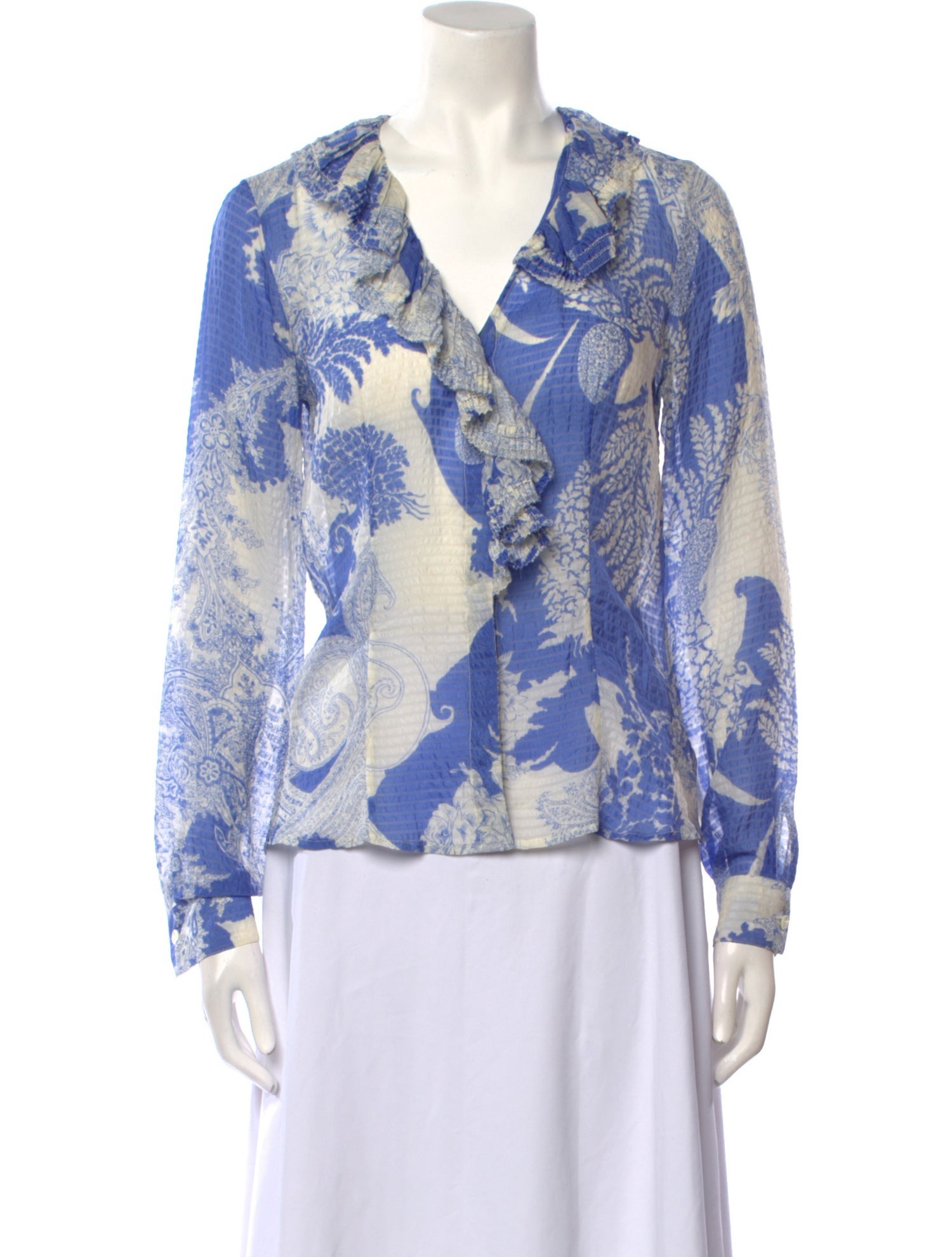 Etro Silk Printed Blouse
