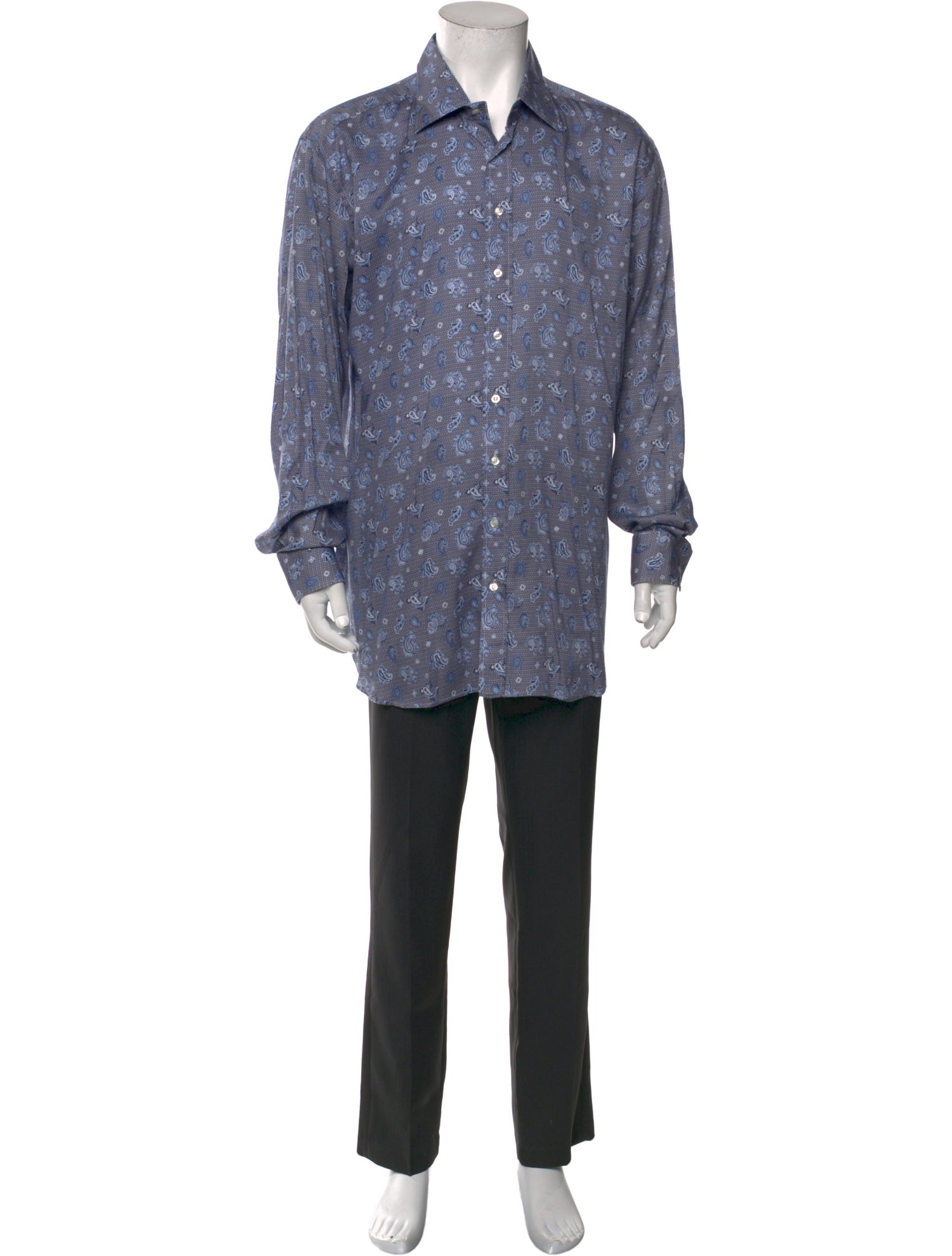 Etro Paisley Print Long Sleeve Shirt