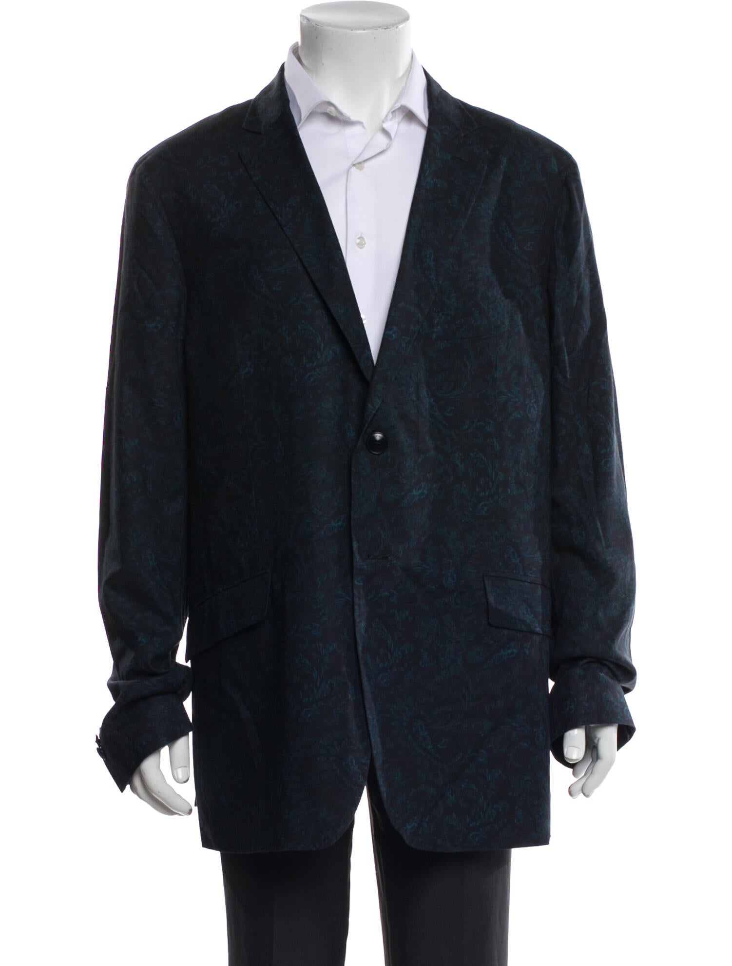 Etro Paisley Print Blazer