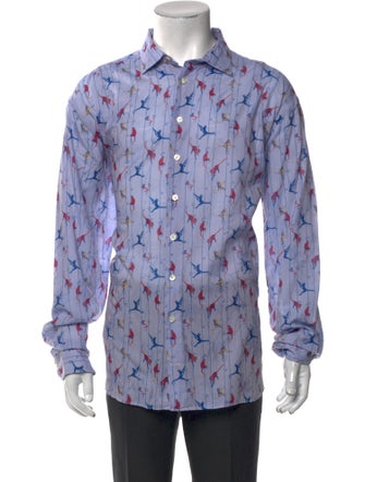 Etro Printed Long Sleeve Shirt