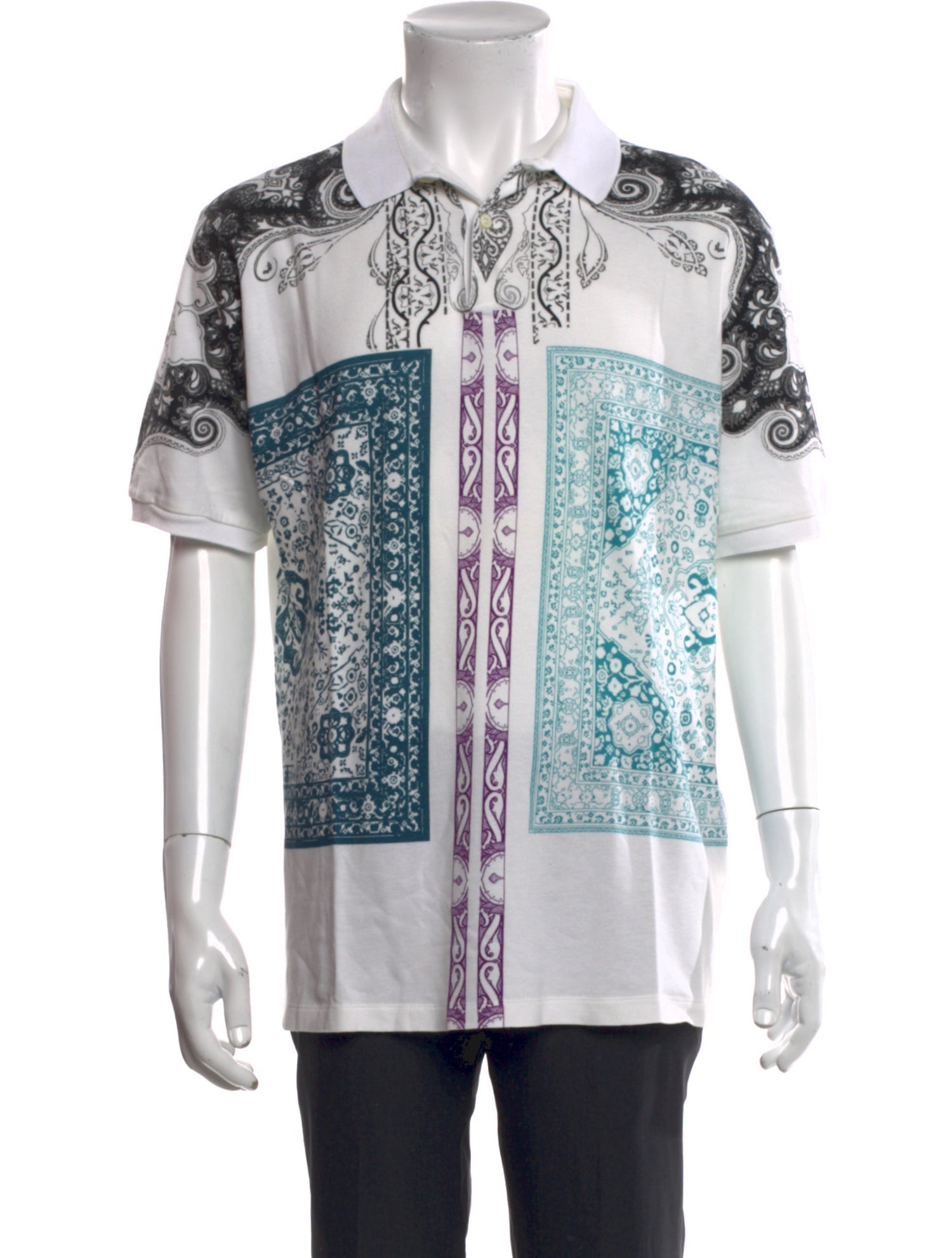 Etro Printed Short Sleeve Shirt