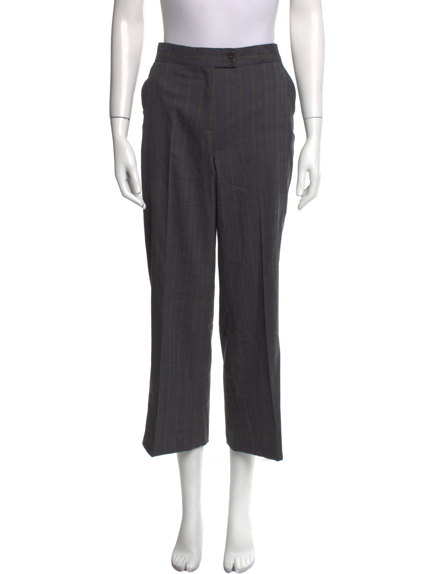 Etro Wool Wide Leg Pants