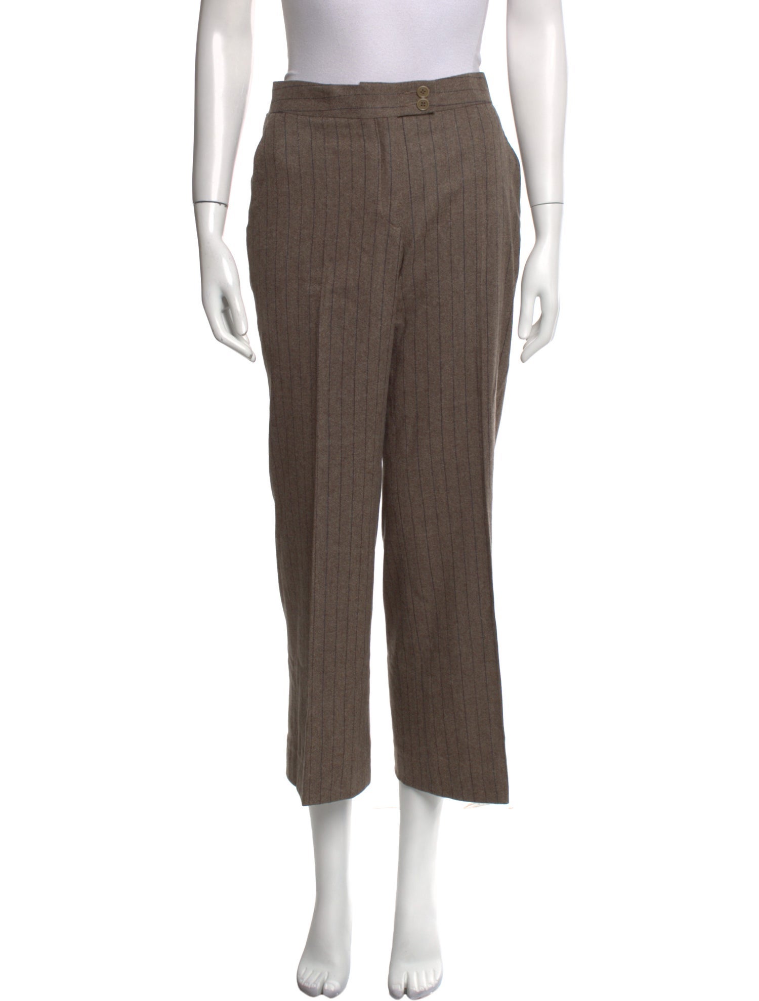 Etro Wool Wide Leg Pants