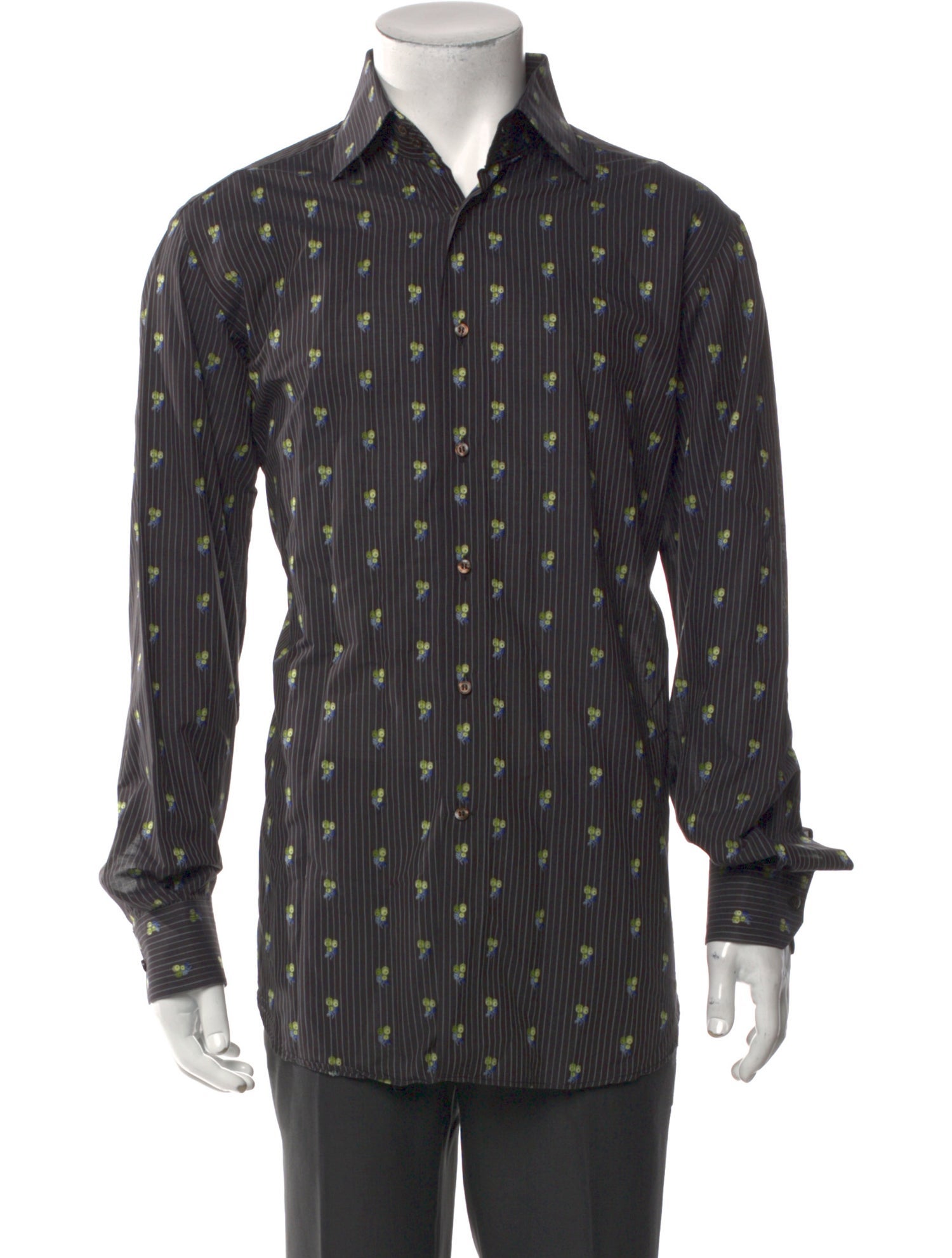 Etro Striped Long Sleeve Shirt