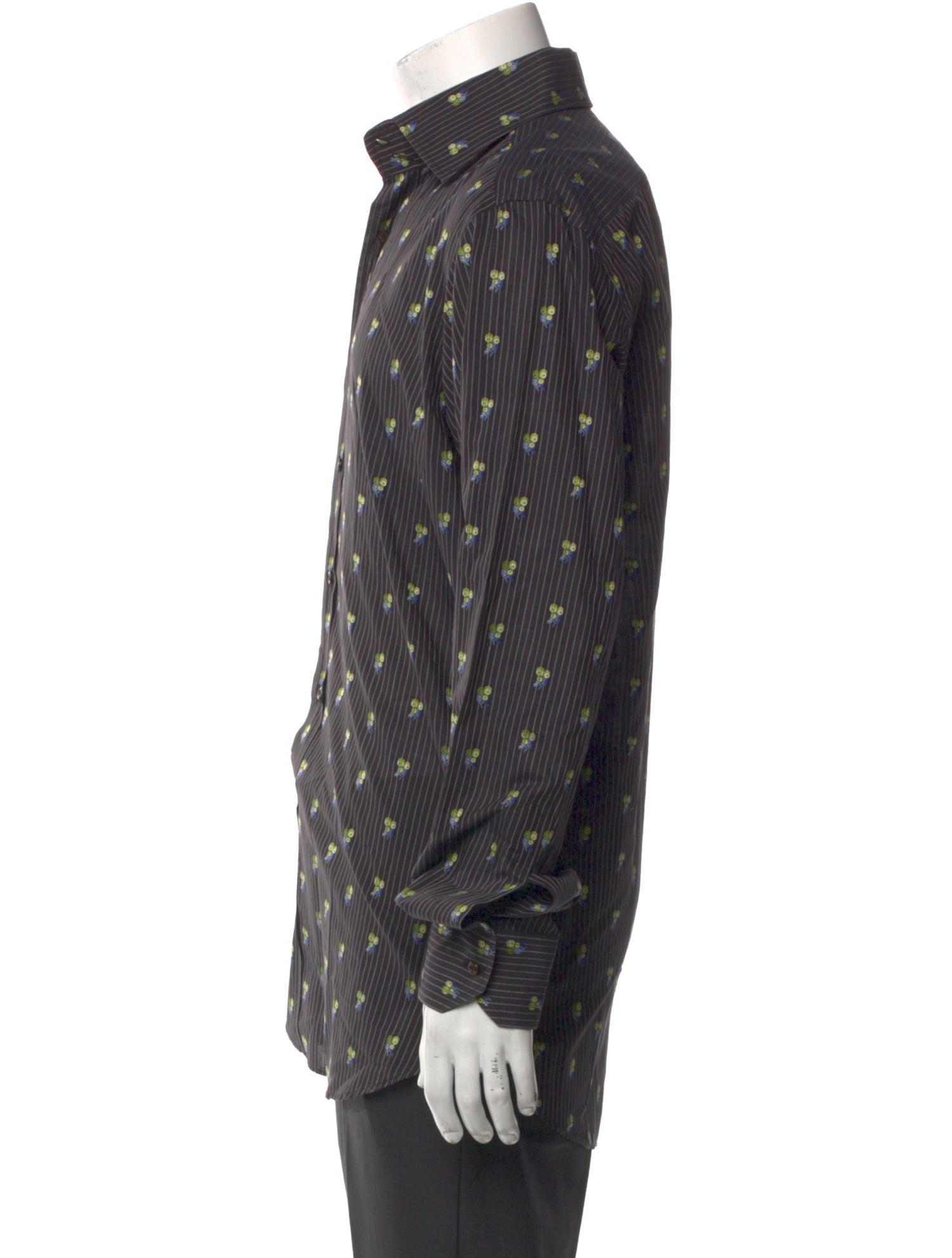 Etro Striped Long Sleeve Shirt