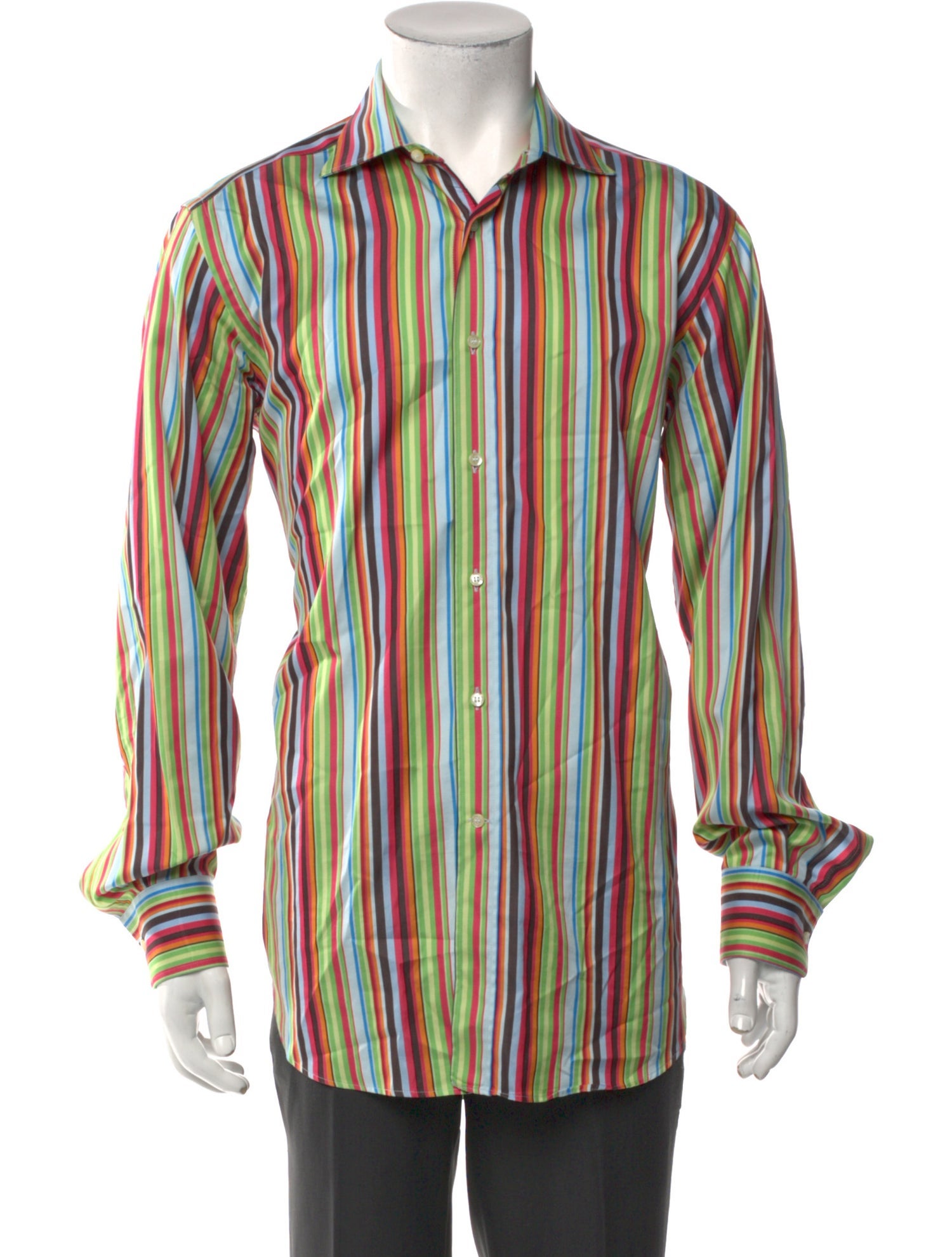 Etro Striped Long Sleeve Shirt