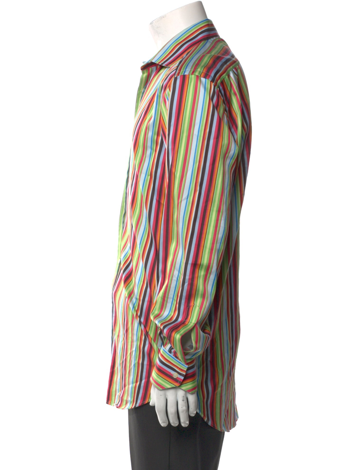 Etro Striped Long Sleeve Shirt