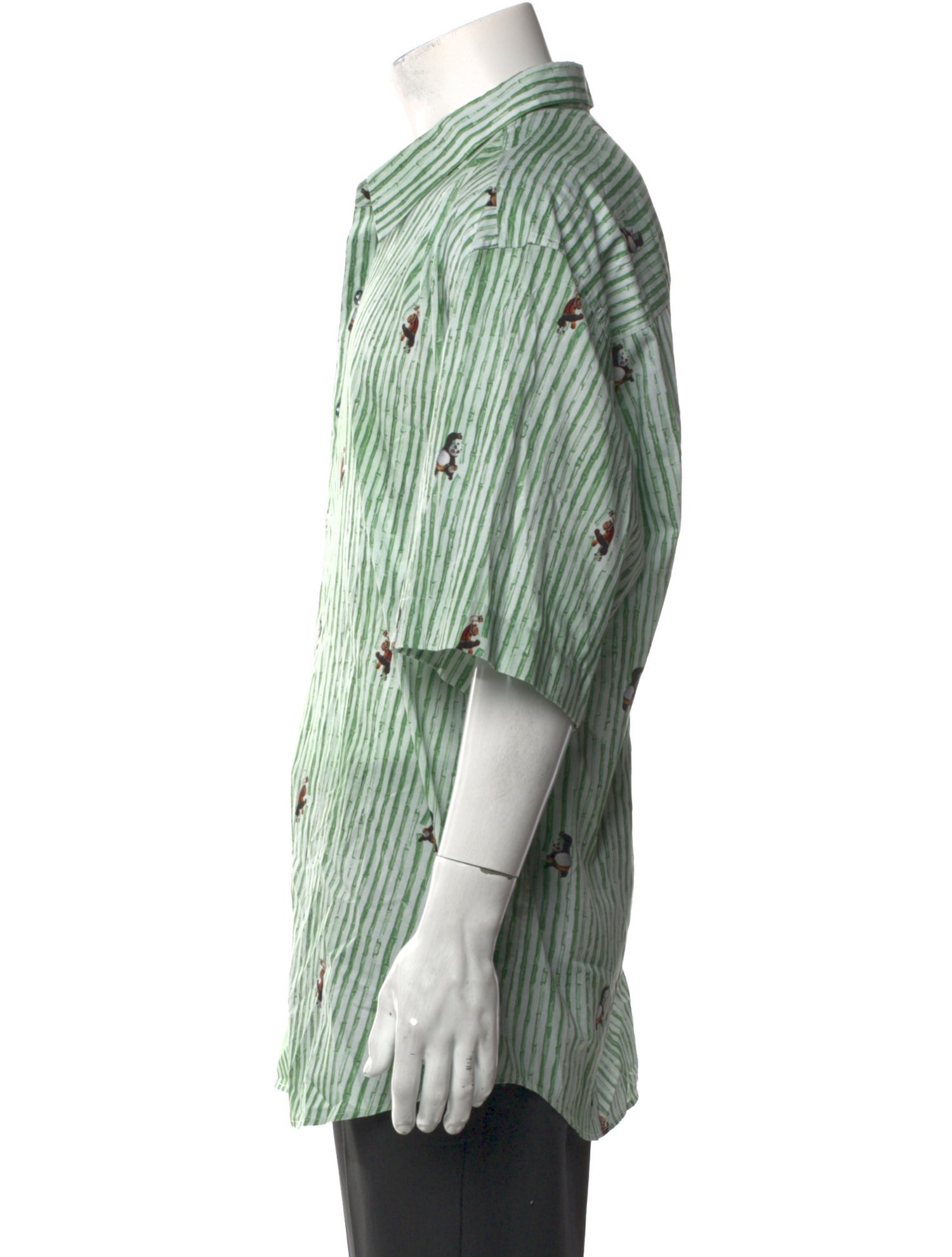 Etro Striped Three-Quarter Sleeve Shirt