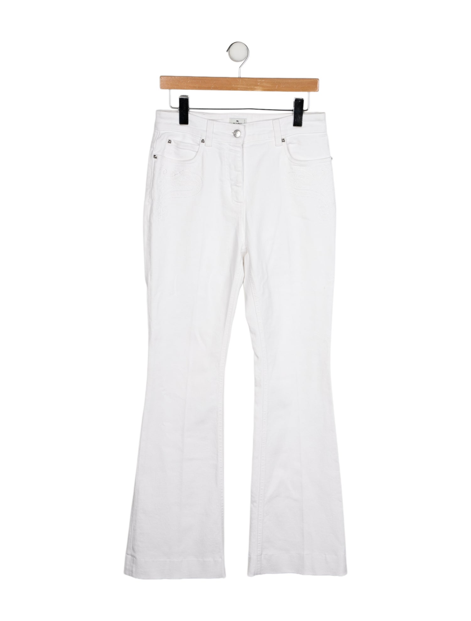 Etro High-Rise Wide Leg Jeans