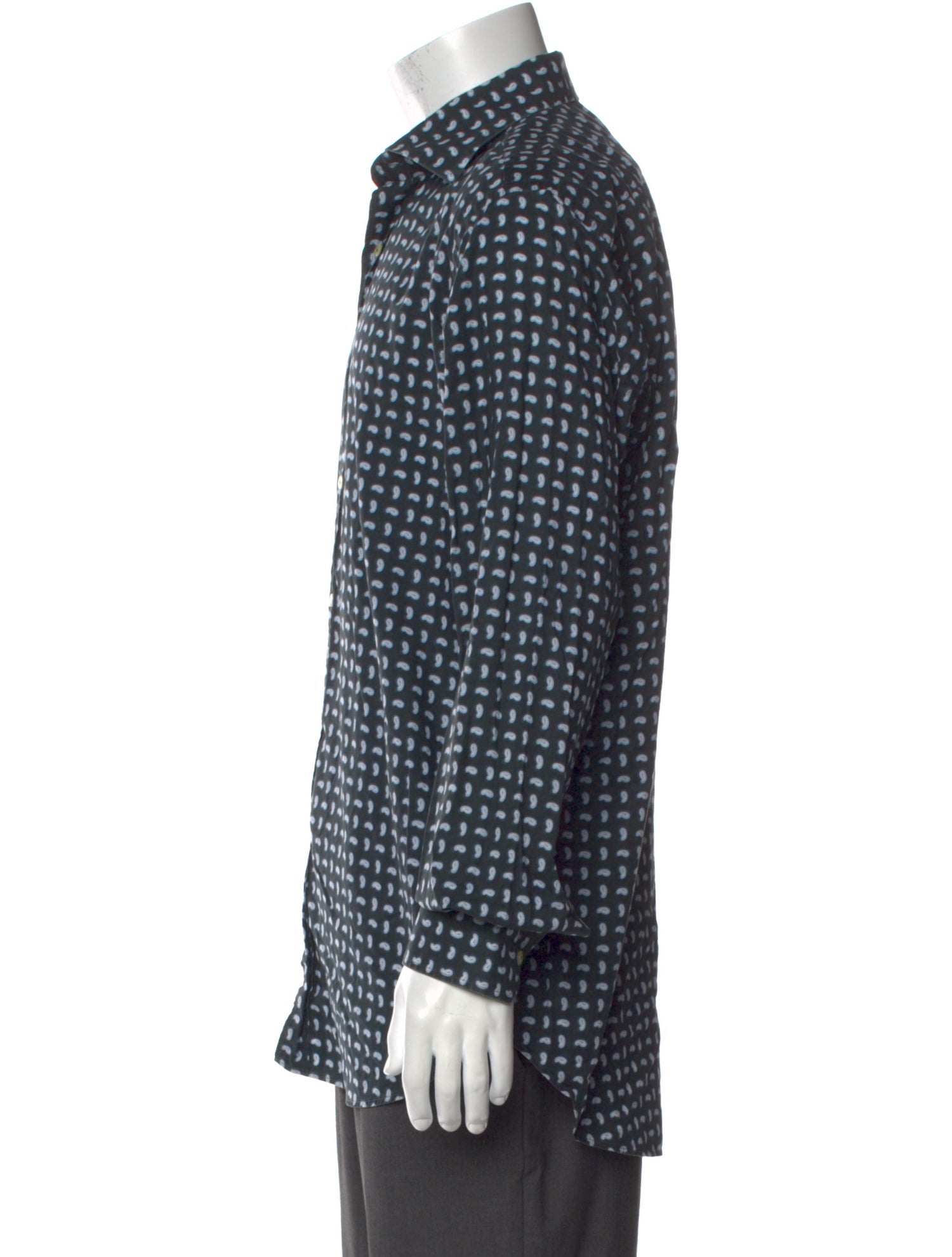 Etro Printed Long Sleeve Shirt