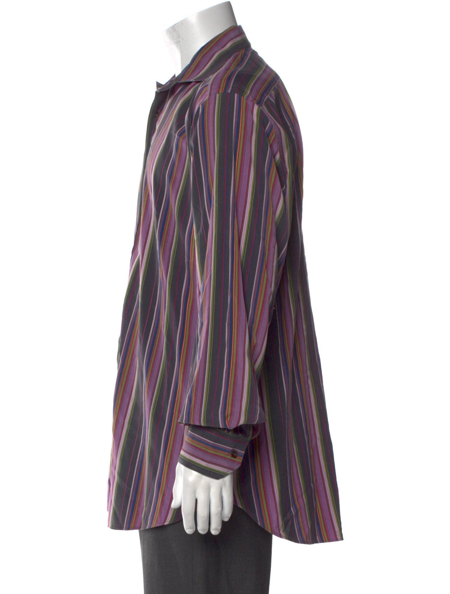 Etro Striped Long Sleeve Shirt