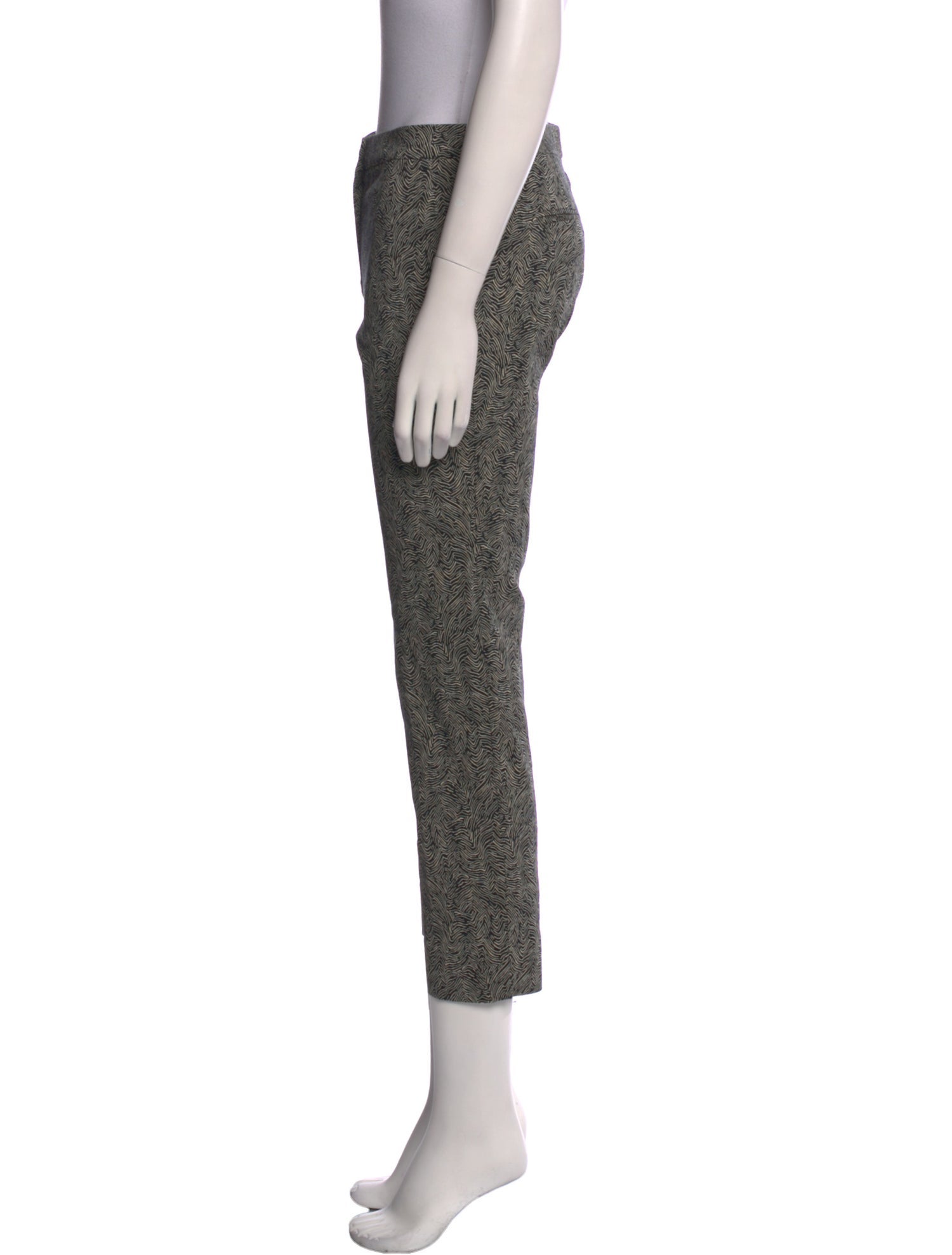 Etro Printed Skinny Leg Pants