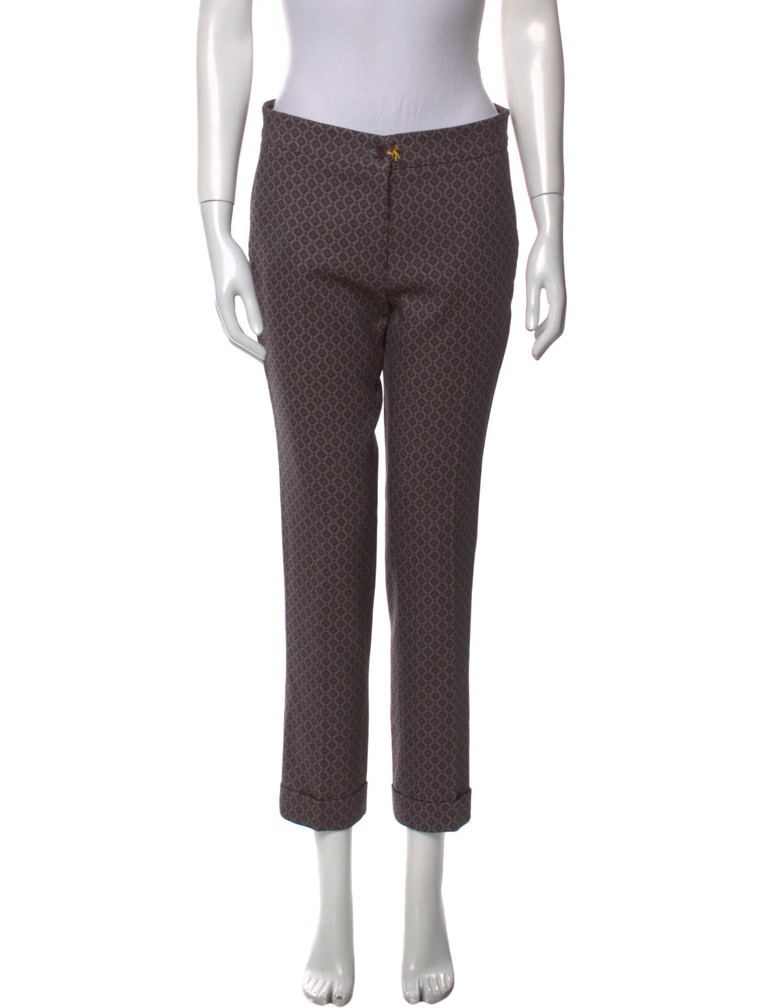 Etro Wool Straight Leg Pants w/ Tags