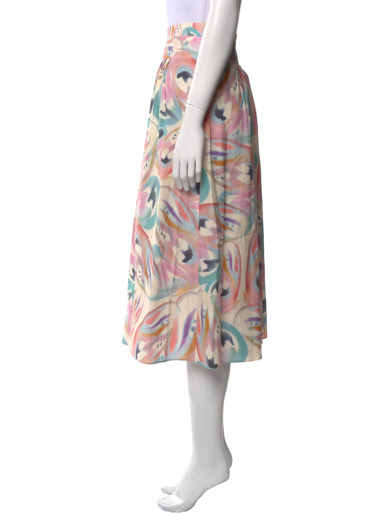 Etro Printed Midi Length Skirt