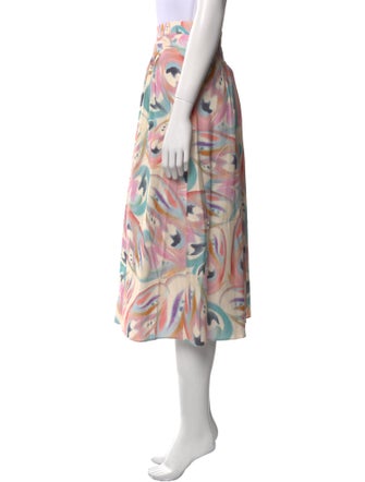 Etro Printed Midi Length Skirt