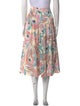 Etro Printed Midi Length Skirt