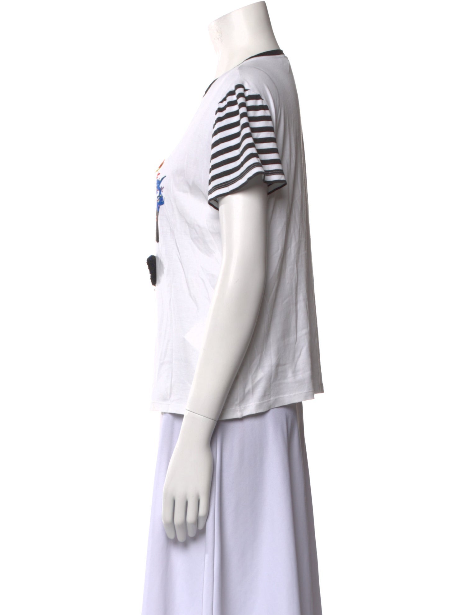 Etro Graphic Print Crew Neck T-Shirt