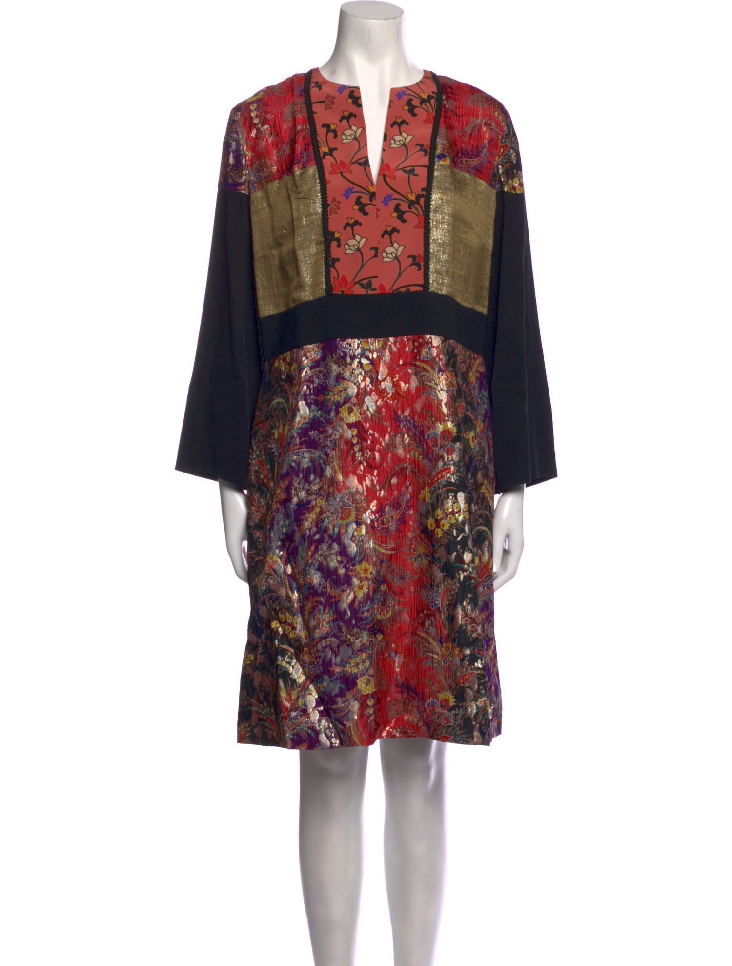 Etro Silk Knee-Length Dress