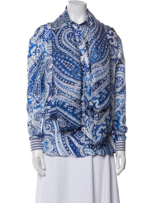 Etro Silk Paisley Print Set
