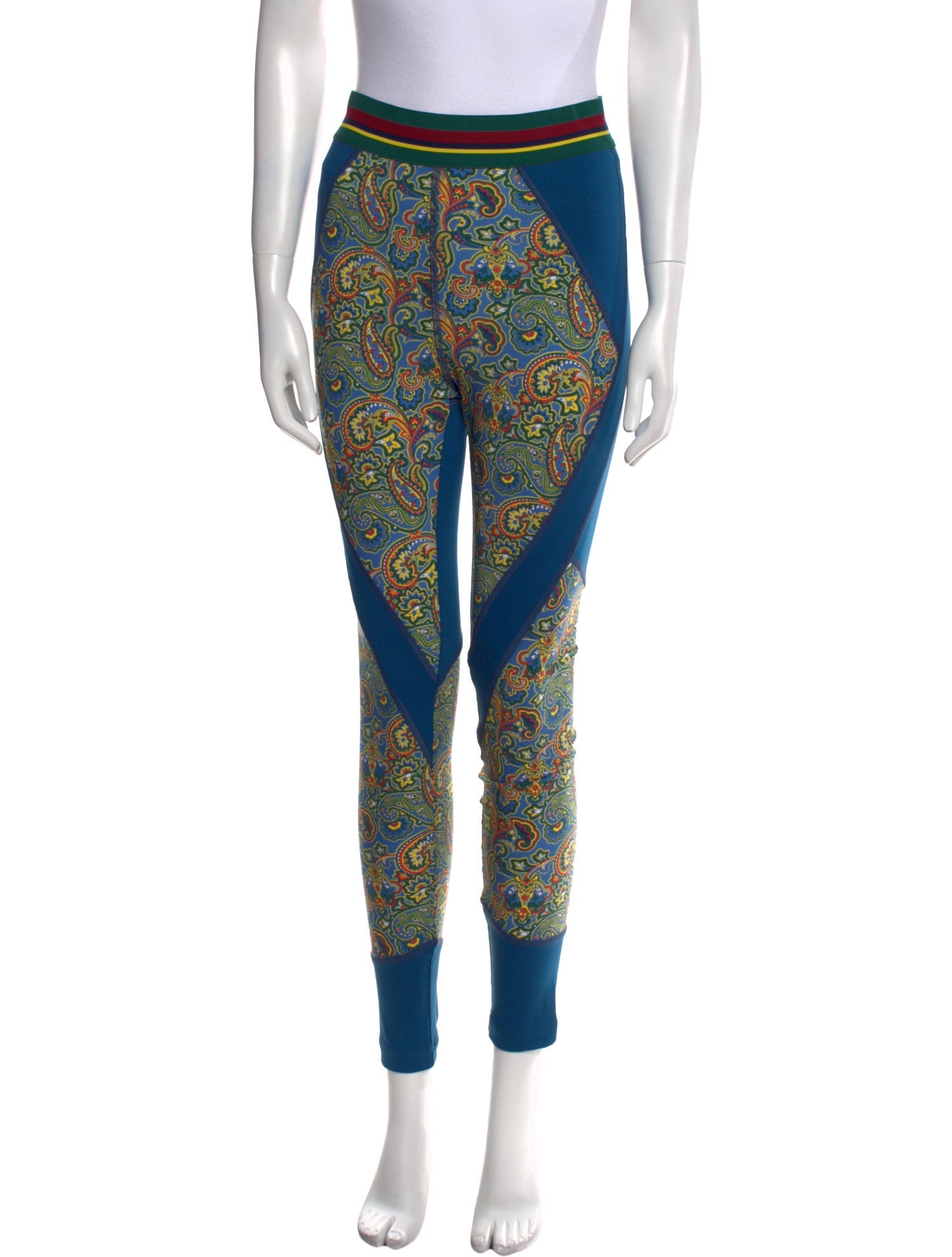 Etro Printed Skinny Leg Pants