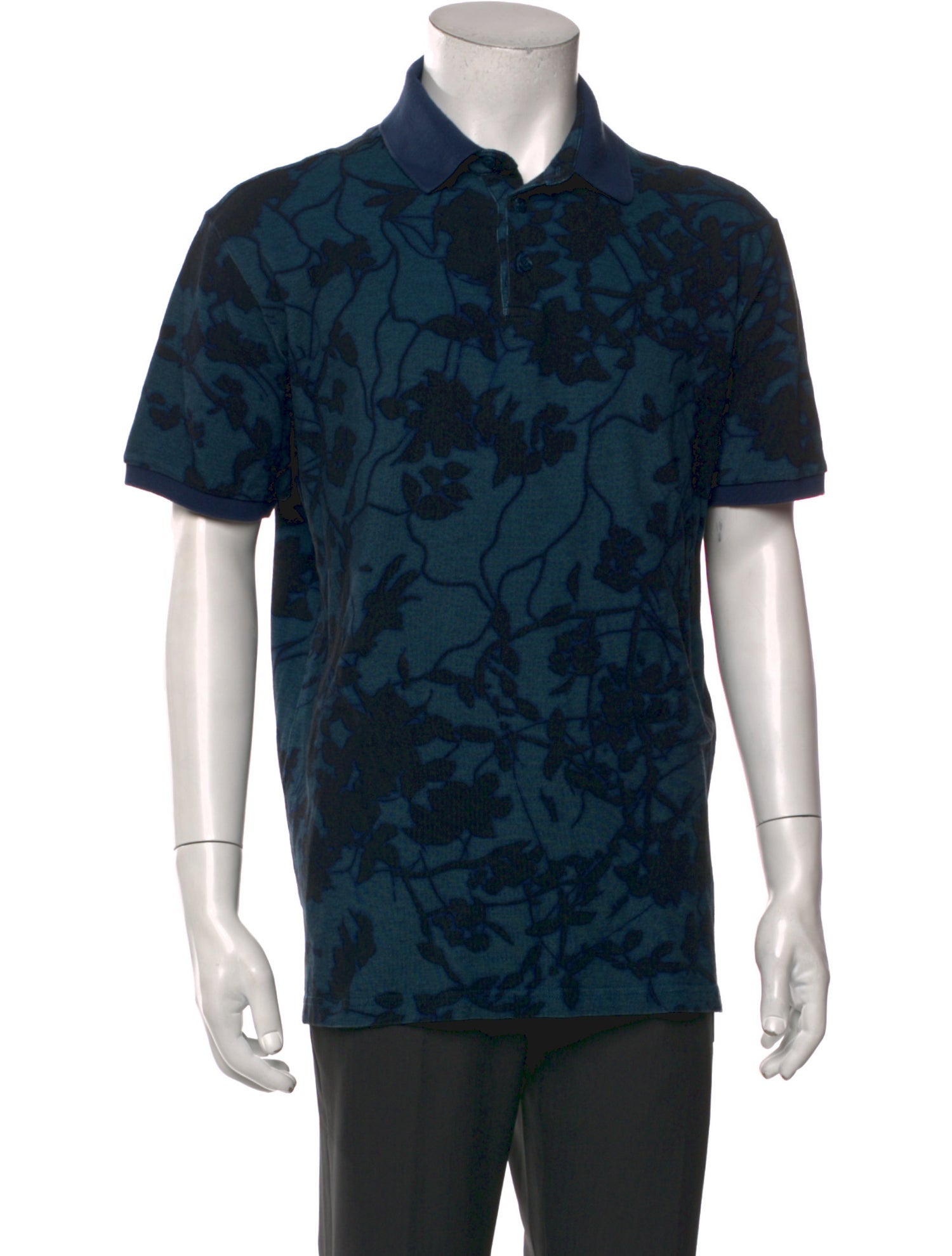 Etro Crew Neck Short Sleeve Polo Shirt