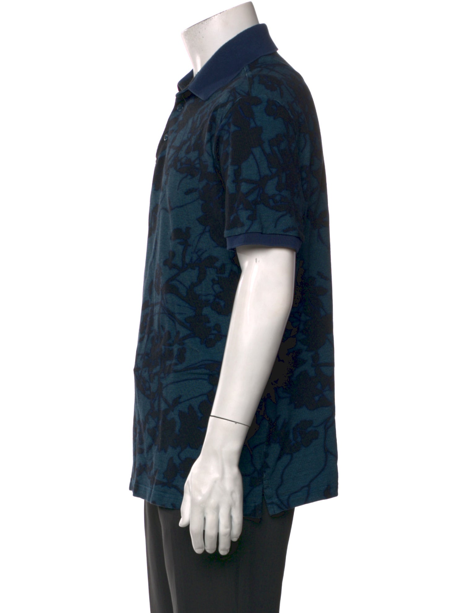 Etro Crew Neck Short Sleeve Polo Shirt