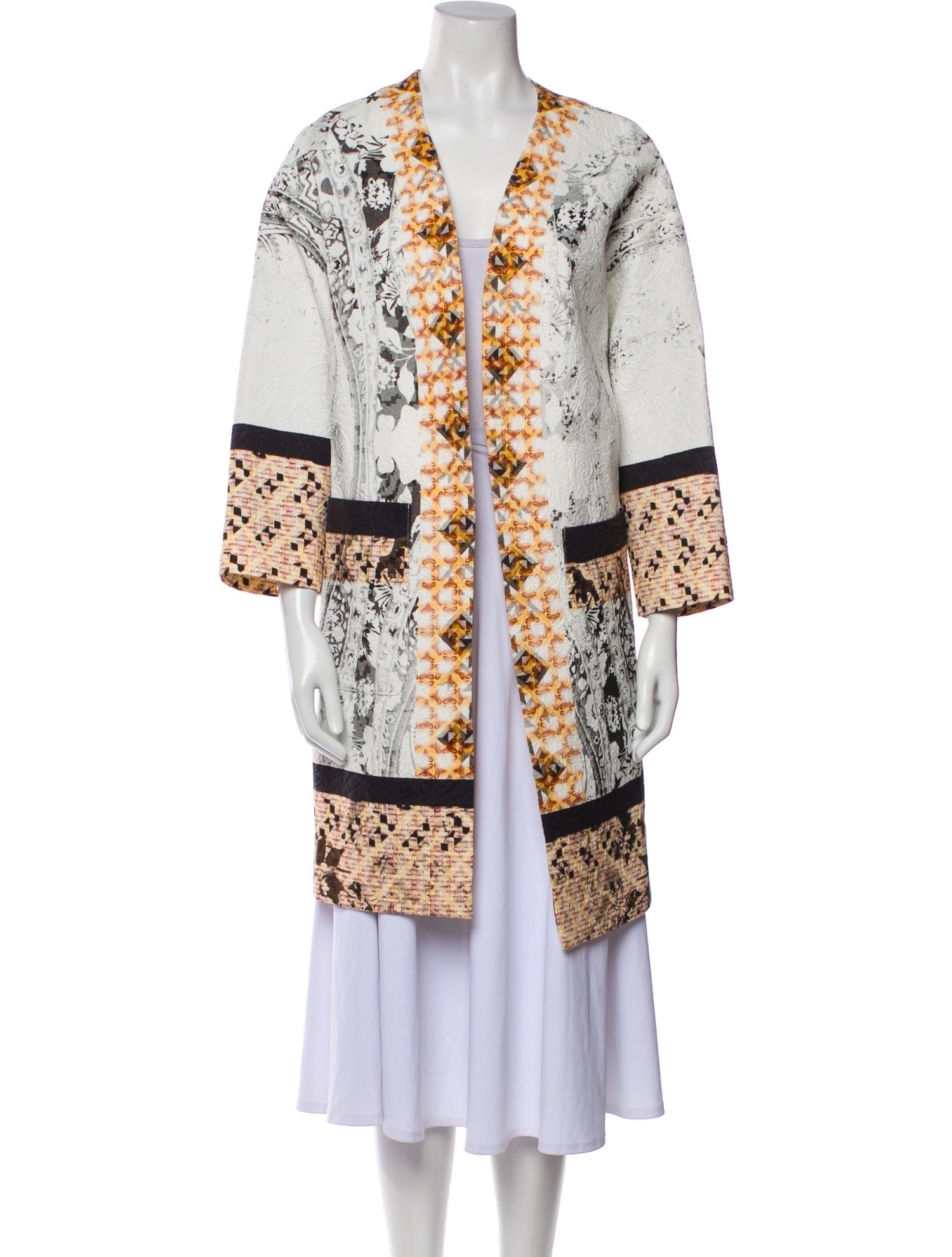 Etro Printed Trench Coat