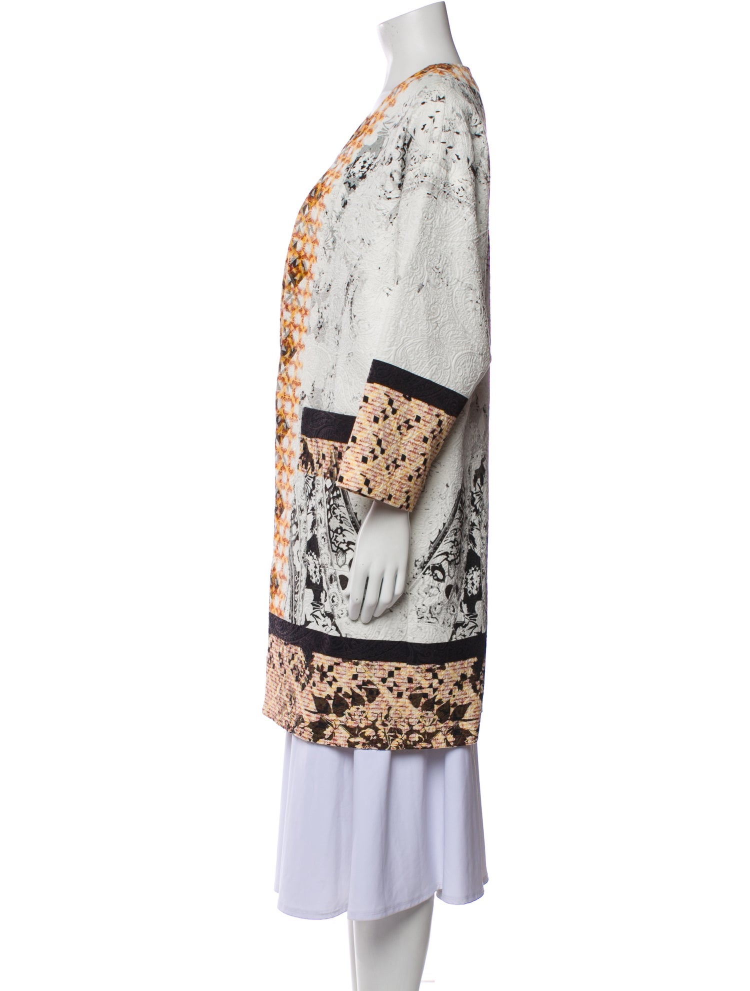 Etro Printed Trench Coat