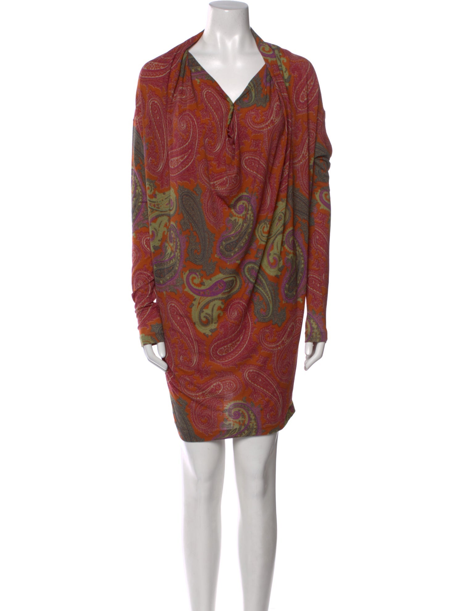 Etro Wool Mini Dress