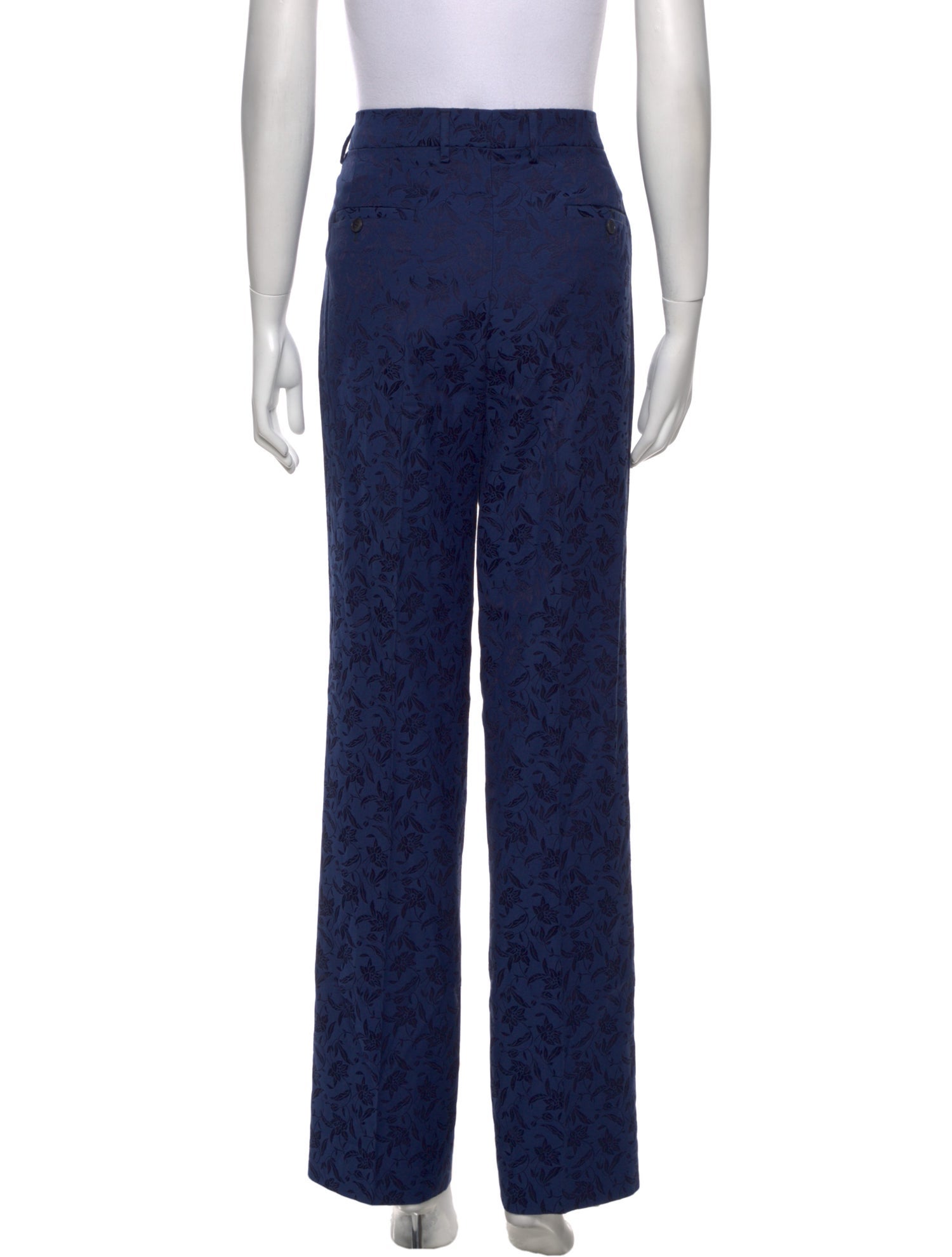 Etro Printed Wide Leg Pants