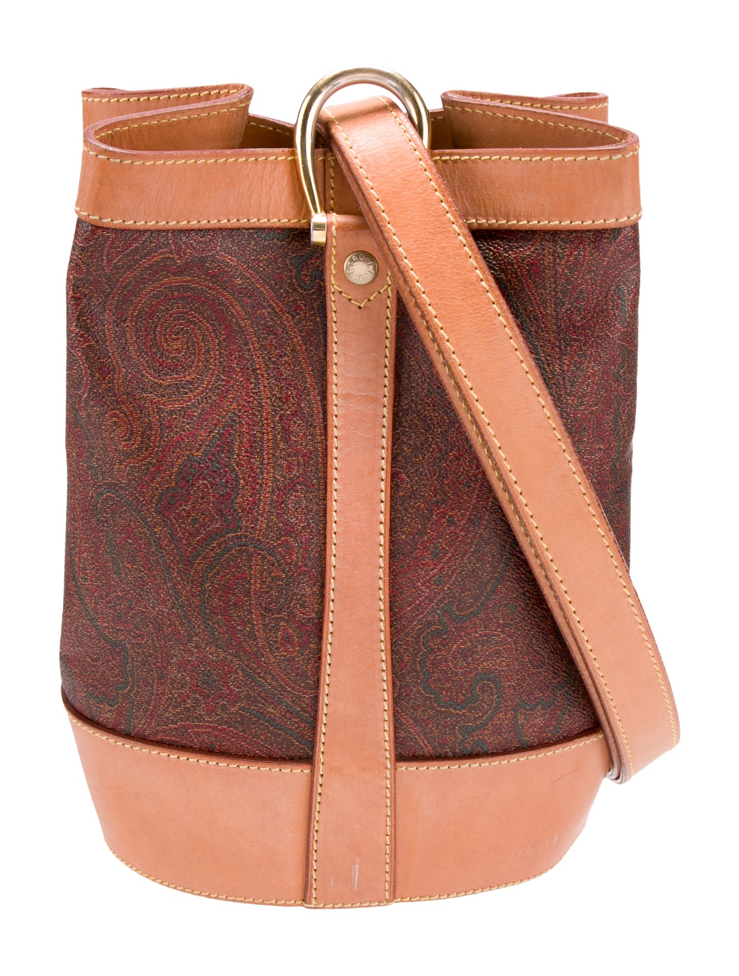 Etro Leather Bucket Bag