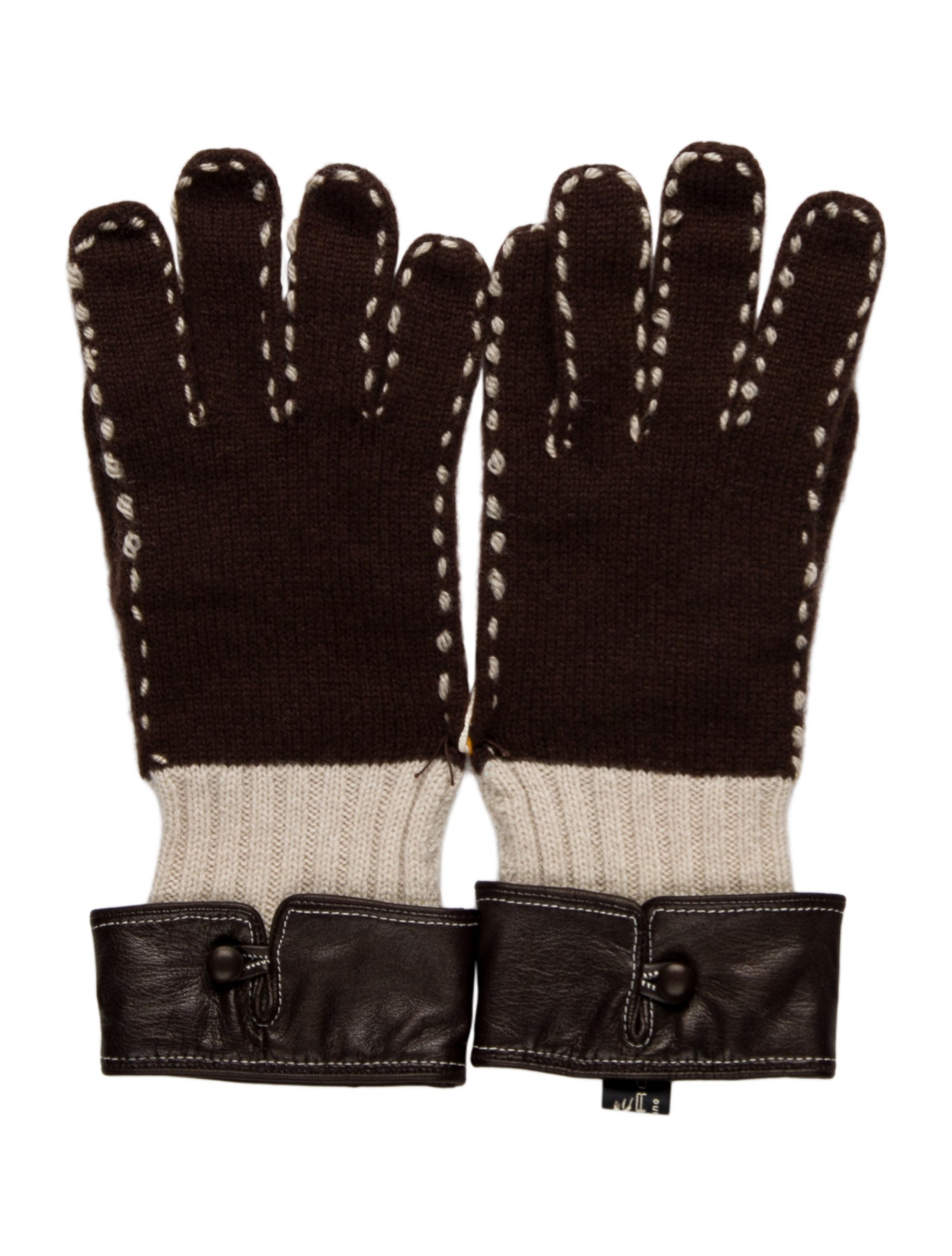 Etro Leather Winter Gloves w/ Tags
