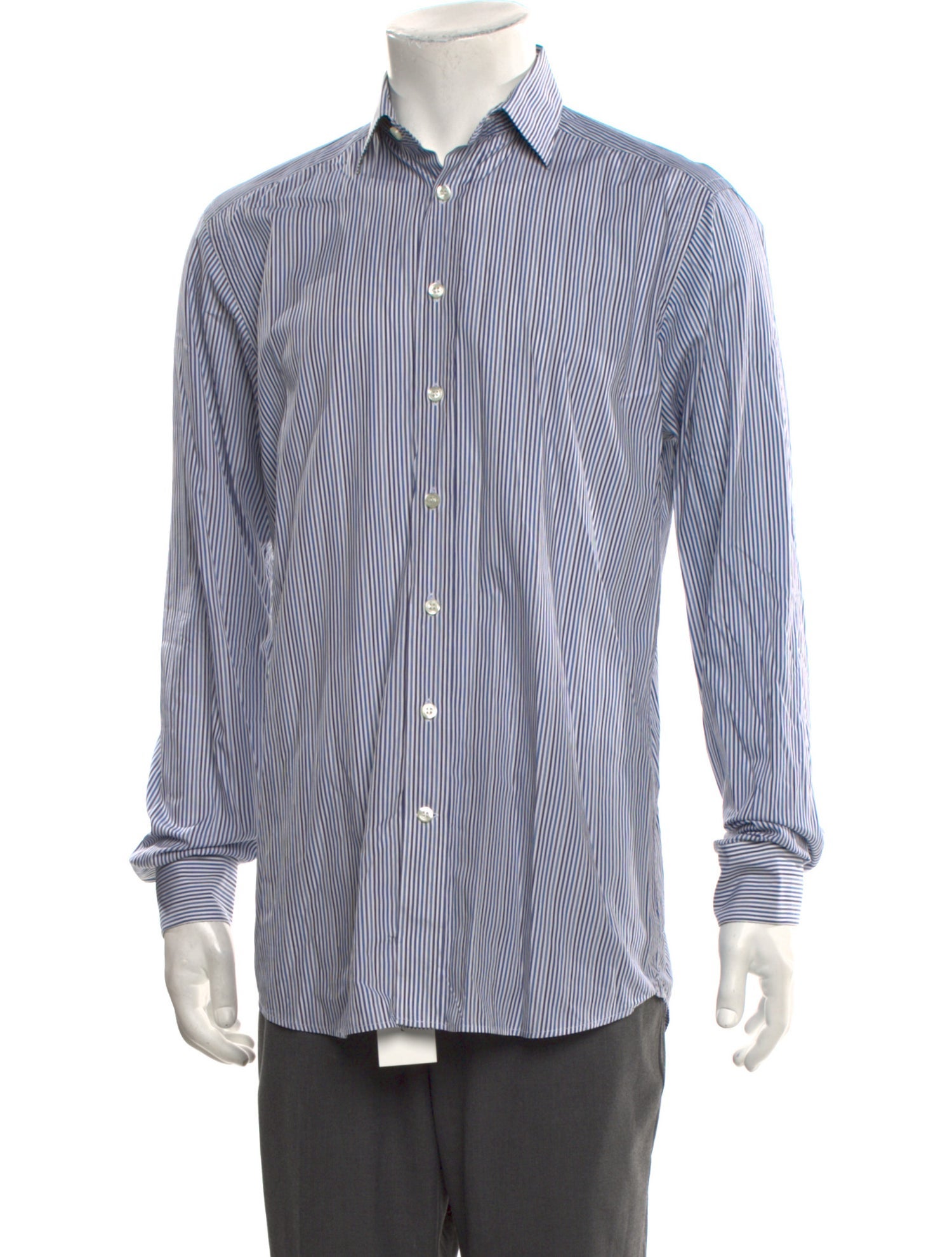 Etro Striped Long Sleeve Shirt