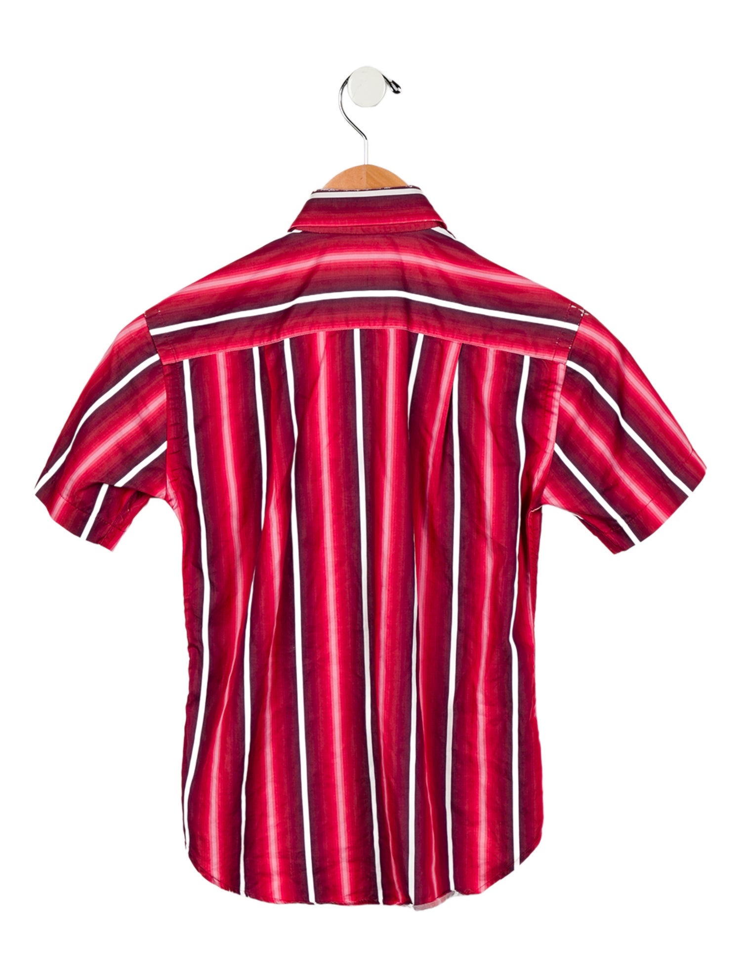 Etro Boys' Printed Short Sleeve Button Up