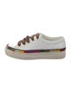 Etro Leather Colorblock Pattern Sneakers