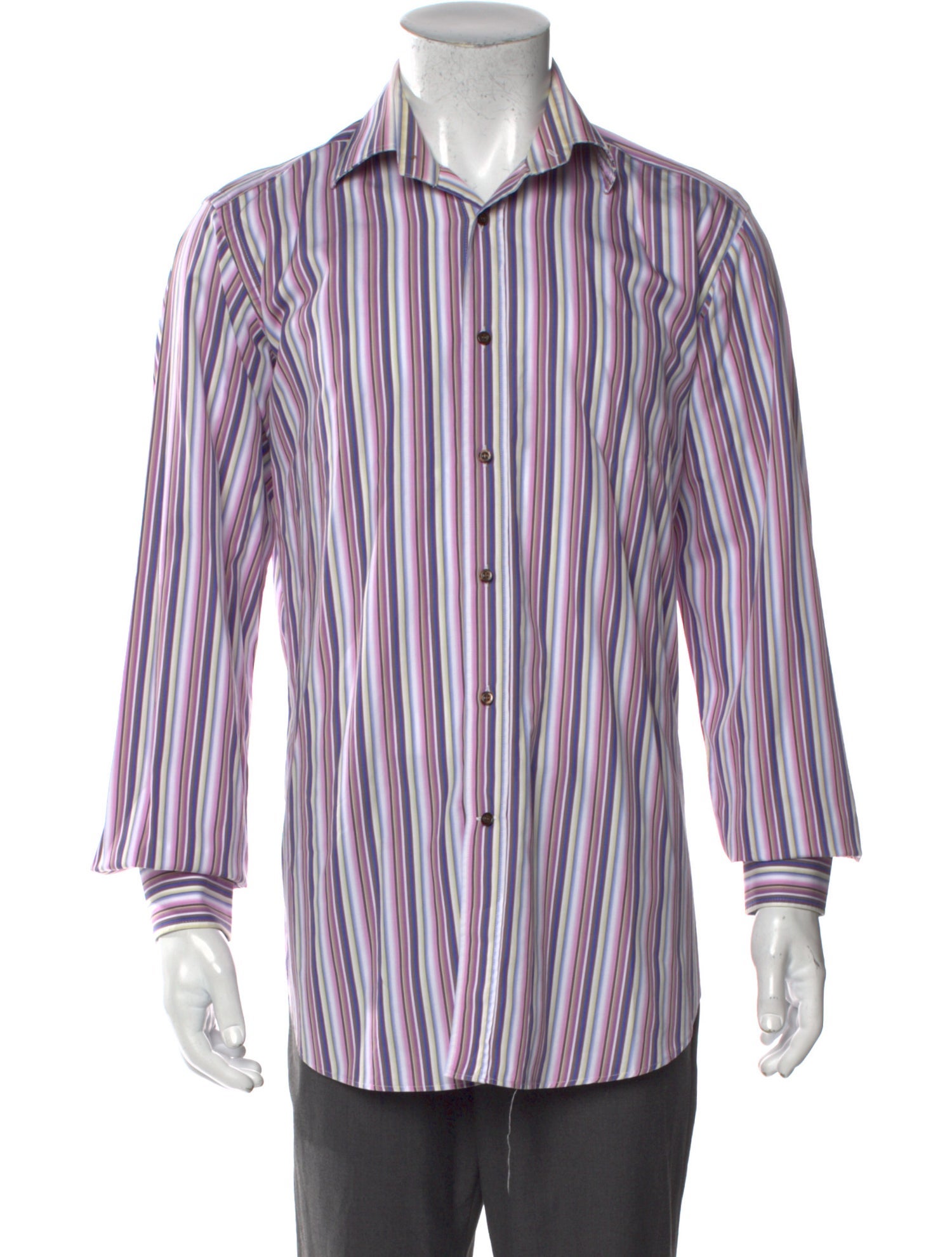 Etro Striped Long Sleeve Shirt