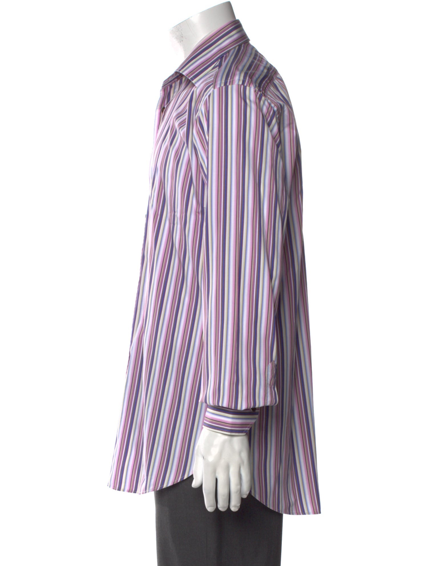 Etro Striped Long Sleeve Shirt