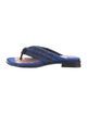 Etro Nylon Printed Flip Flops