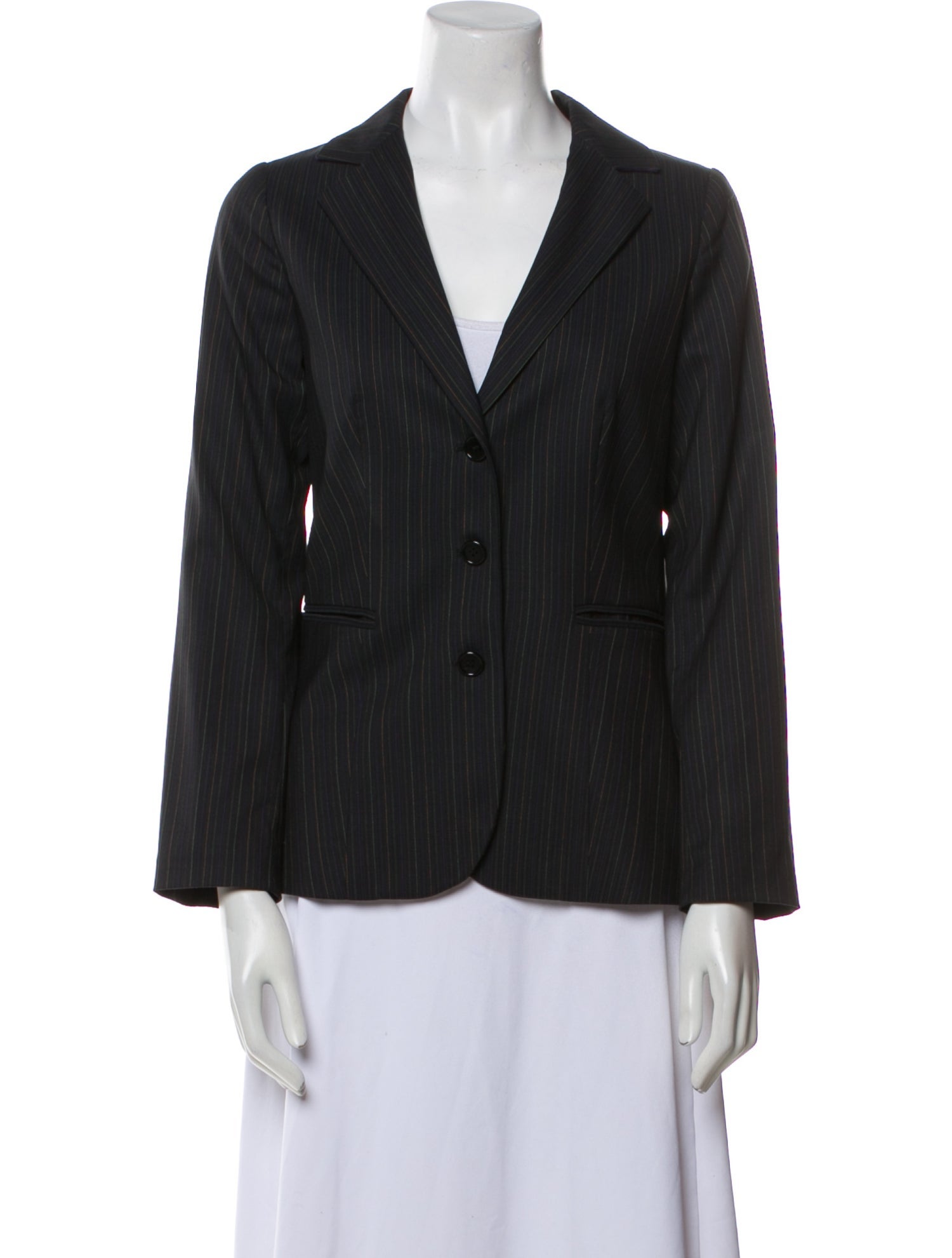 Etro Wool Striped Blazer