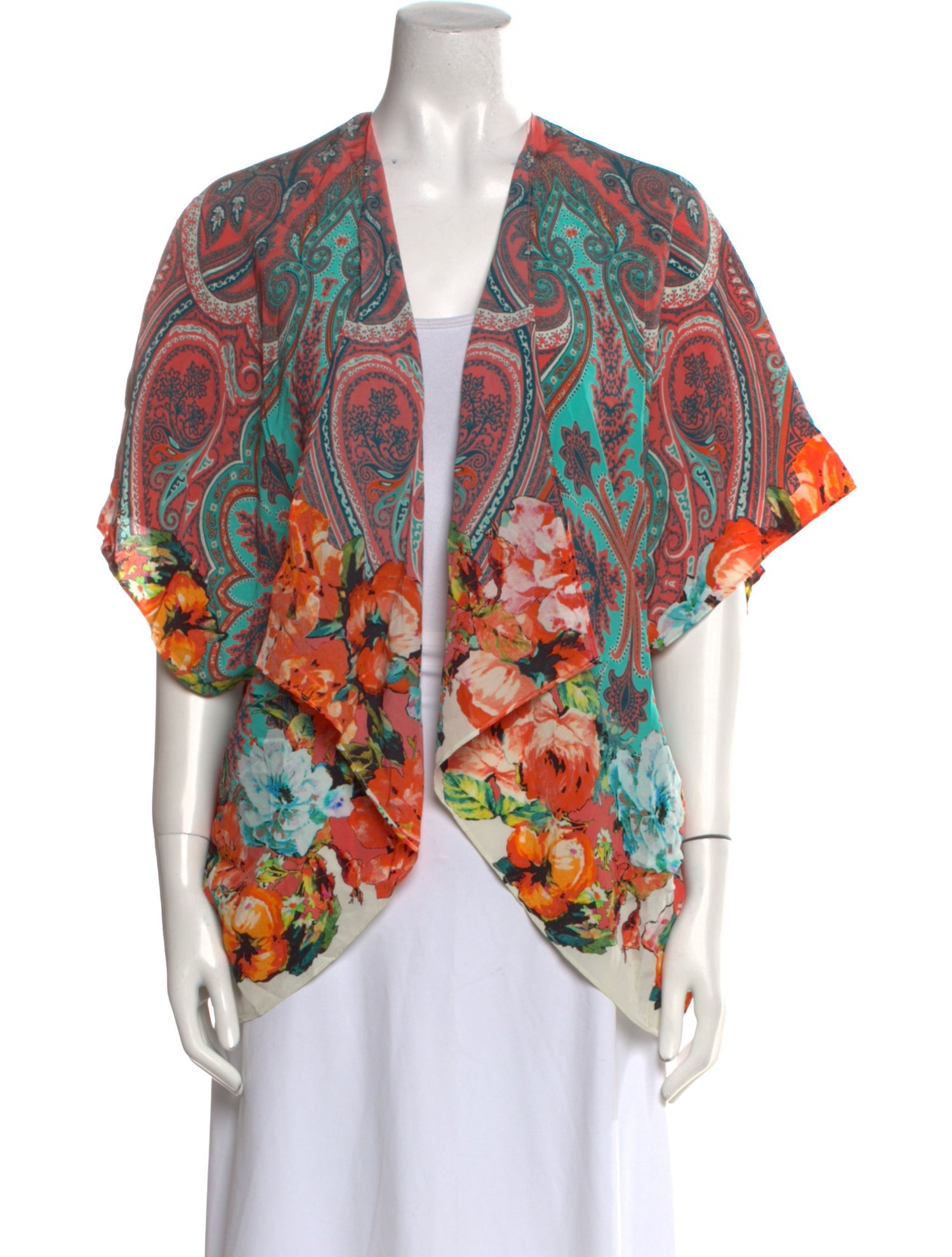 Etro Silk Paisley Print Blouse