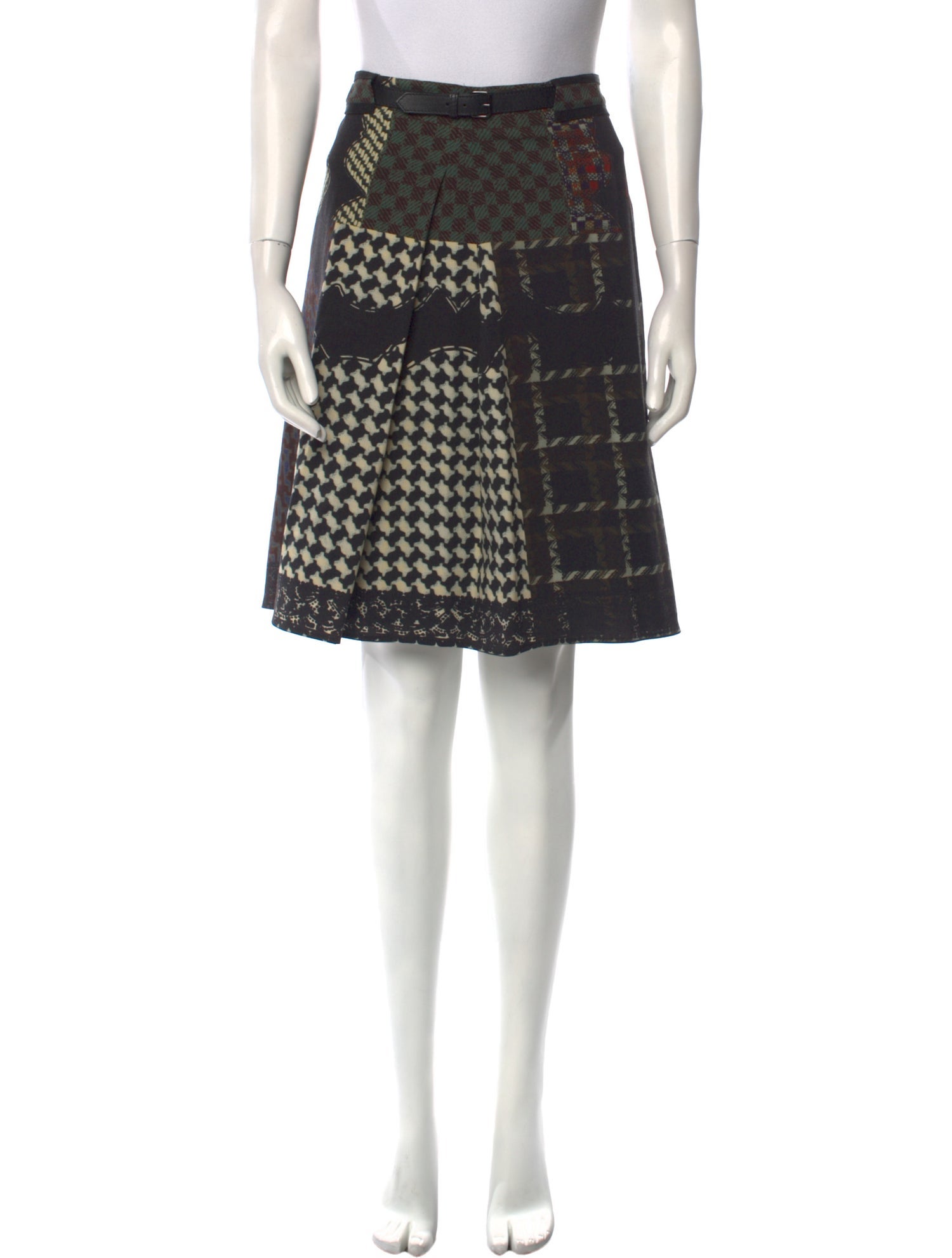 Etro Wool Knee-Length Skirt