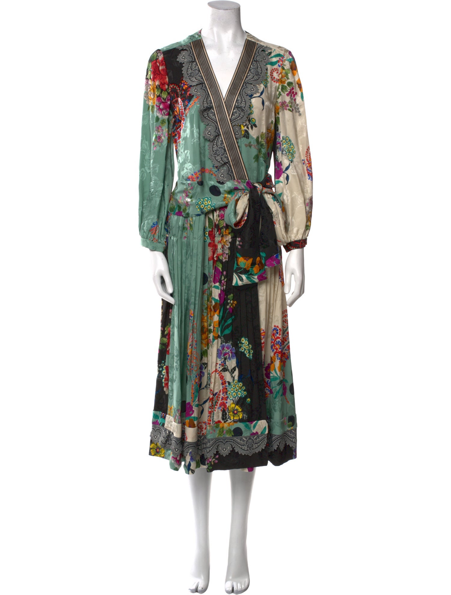Etro Floral Print Long Dress