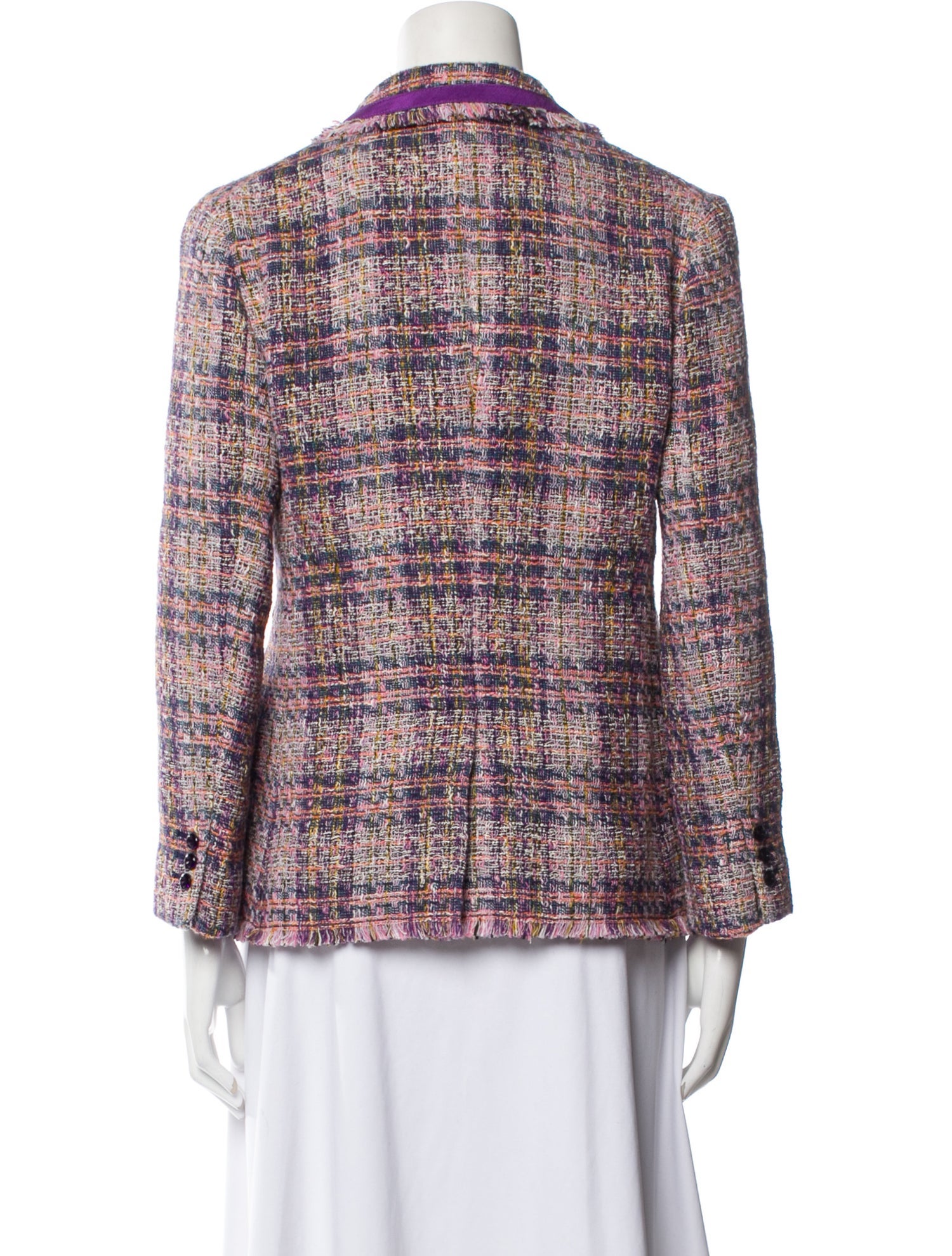 Etro Tweed Pattern Blazer