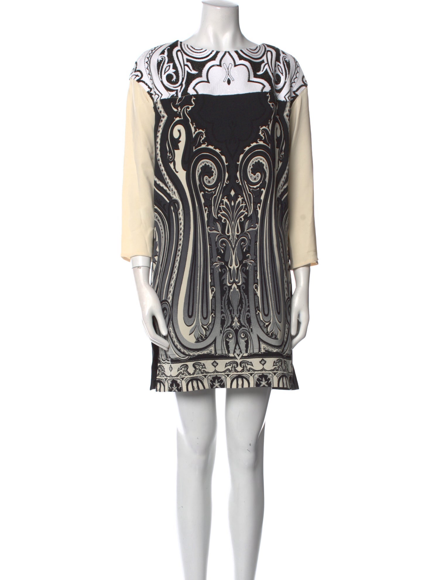 Etro Paisley Print Mini Dress