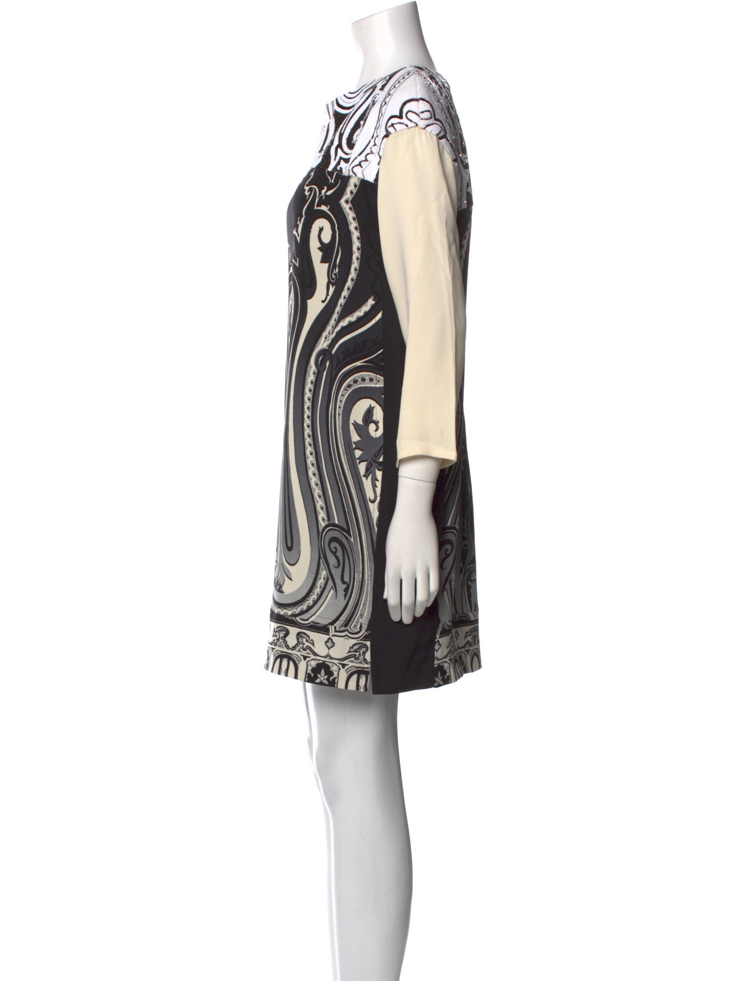 Etro Paisley Print Mini Dress