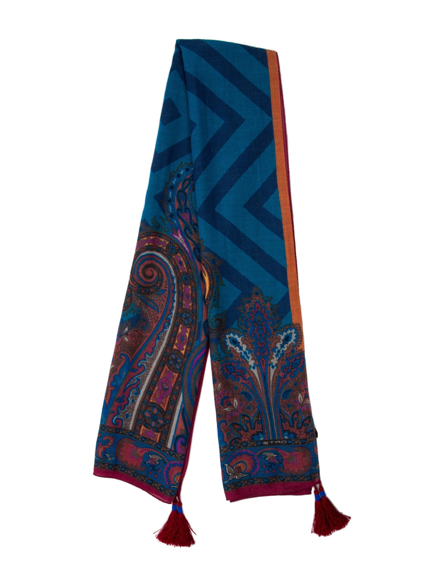Etro Paisley Print Scarf